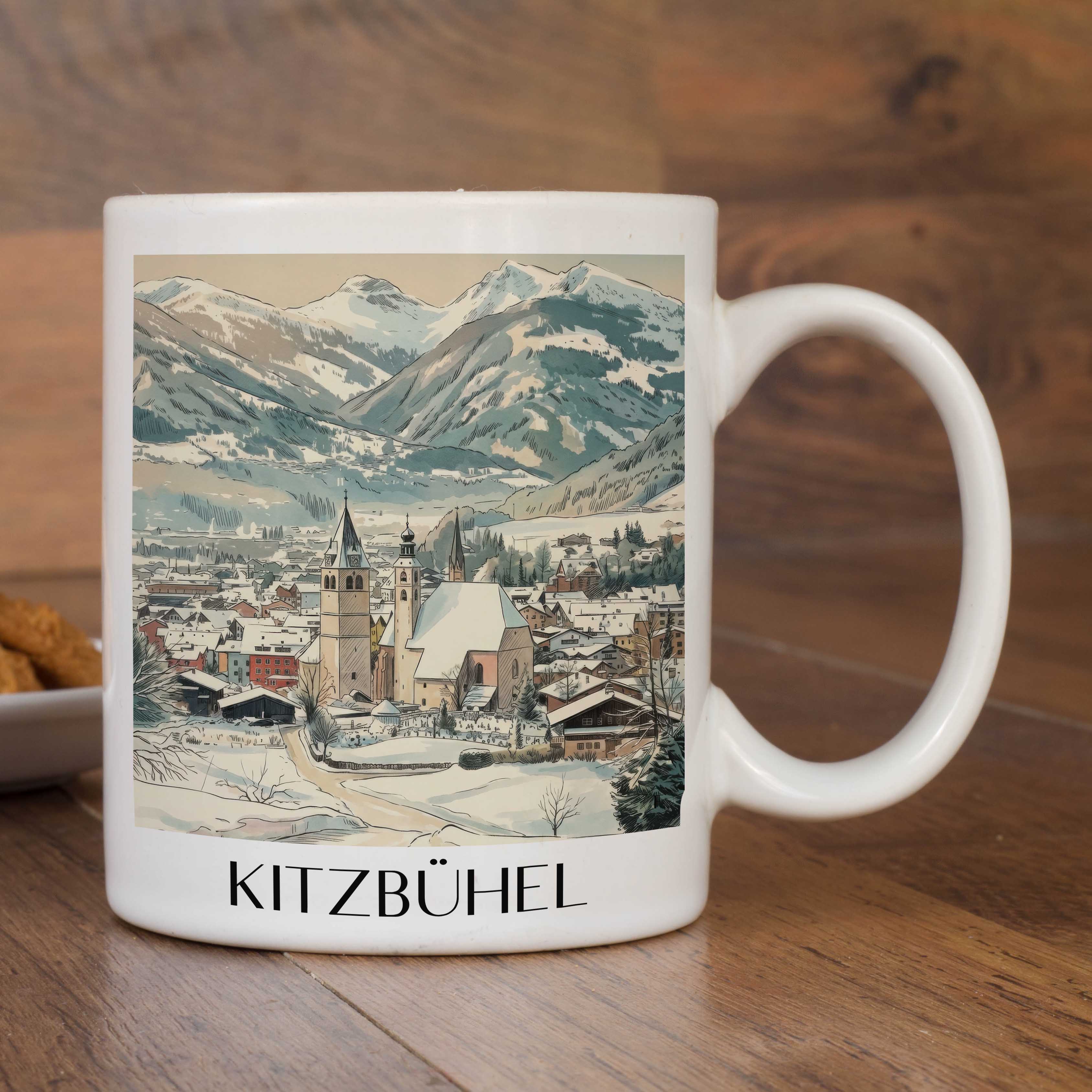 kitzbühel-österreich-österreich-kaffeebecher-aquarell