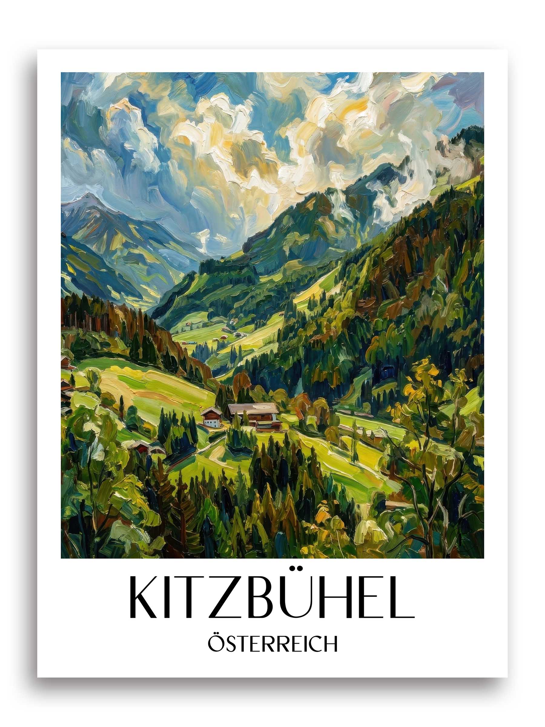 kitzbühel-österreich-poster-oil-painting-oelgemaelde