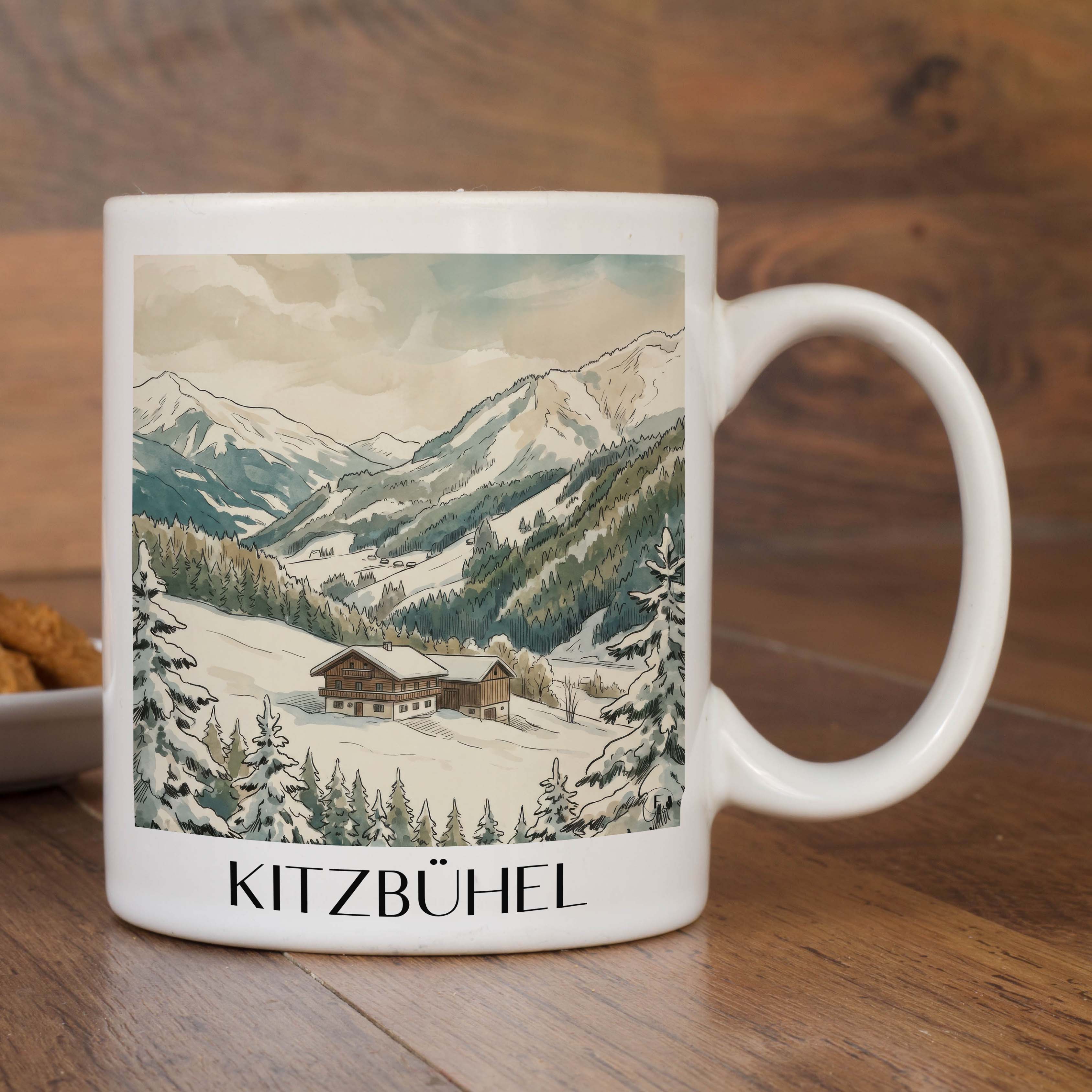 kitzbühel-österreich-kaffeebecher-aquarell