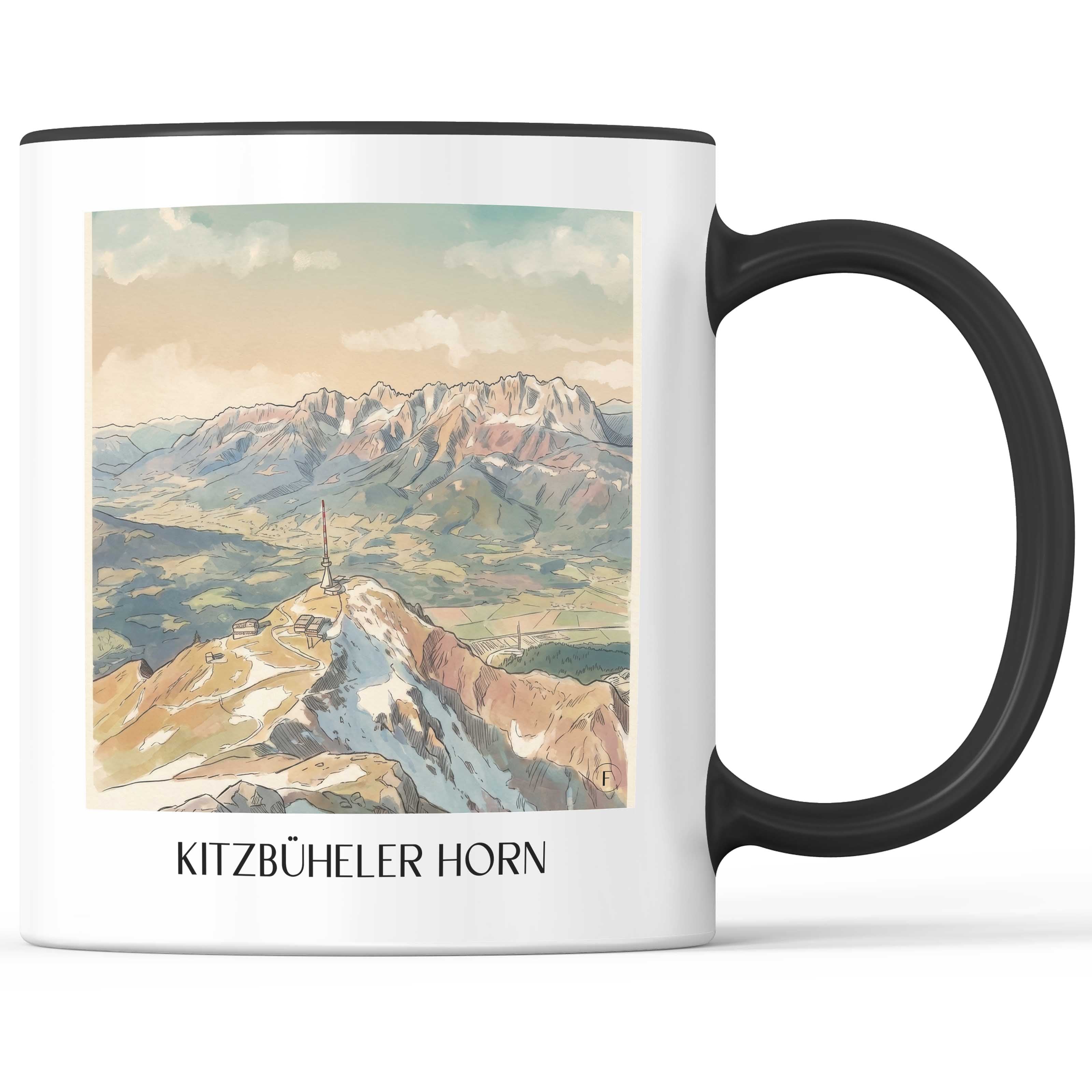 kitzbüheler-horn-österreich-österreich-kaffeebecher-aquarell