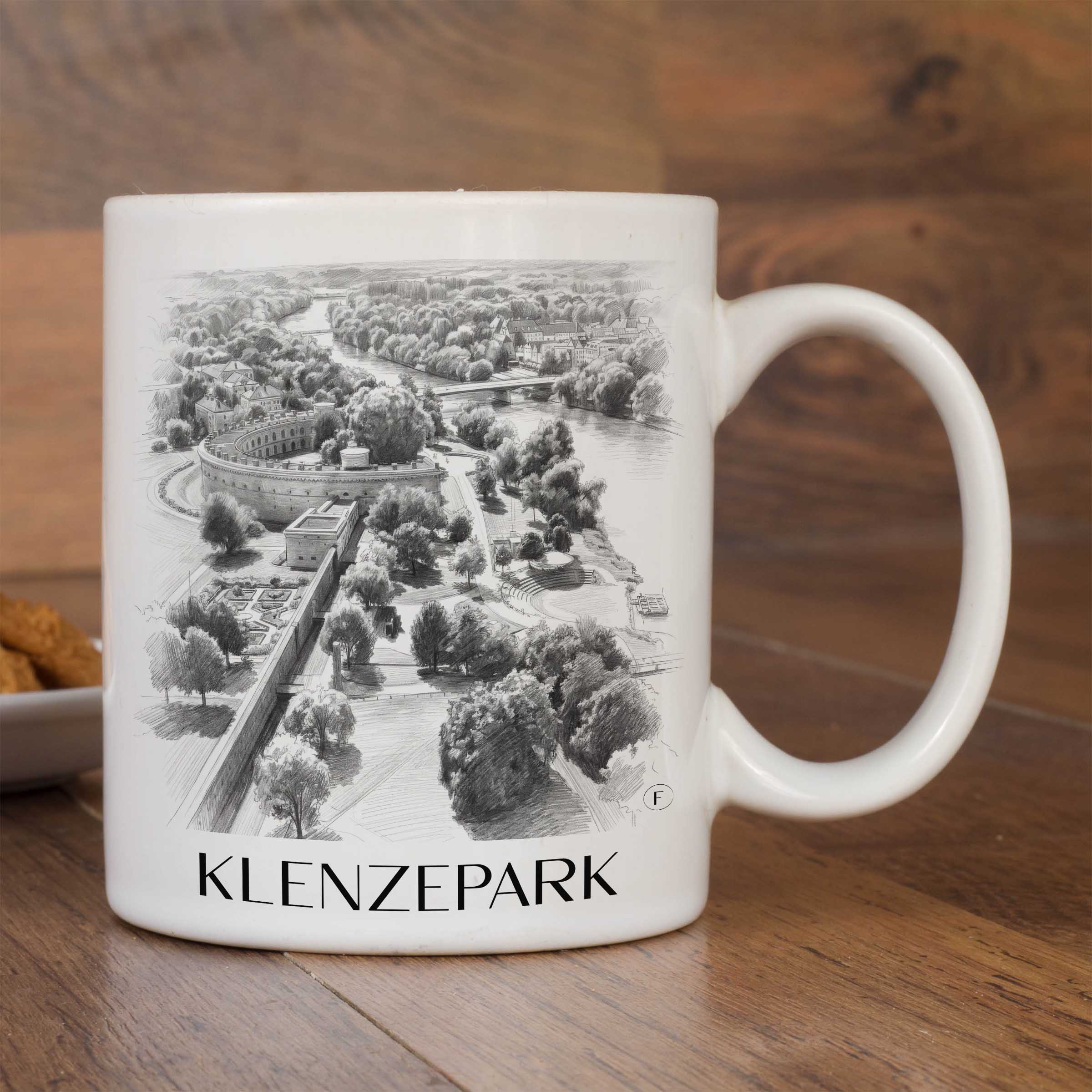 klenzepark-ingolstadt-deutschland-kaffeebecher-bleistift-zeichnung-drawing