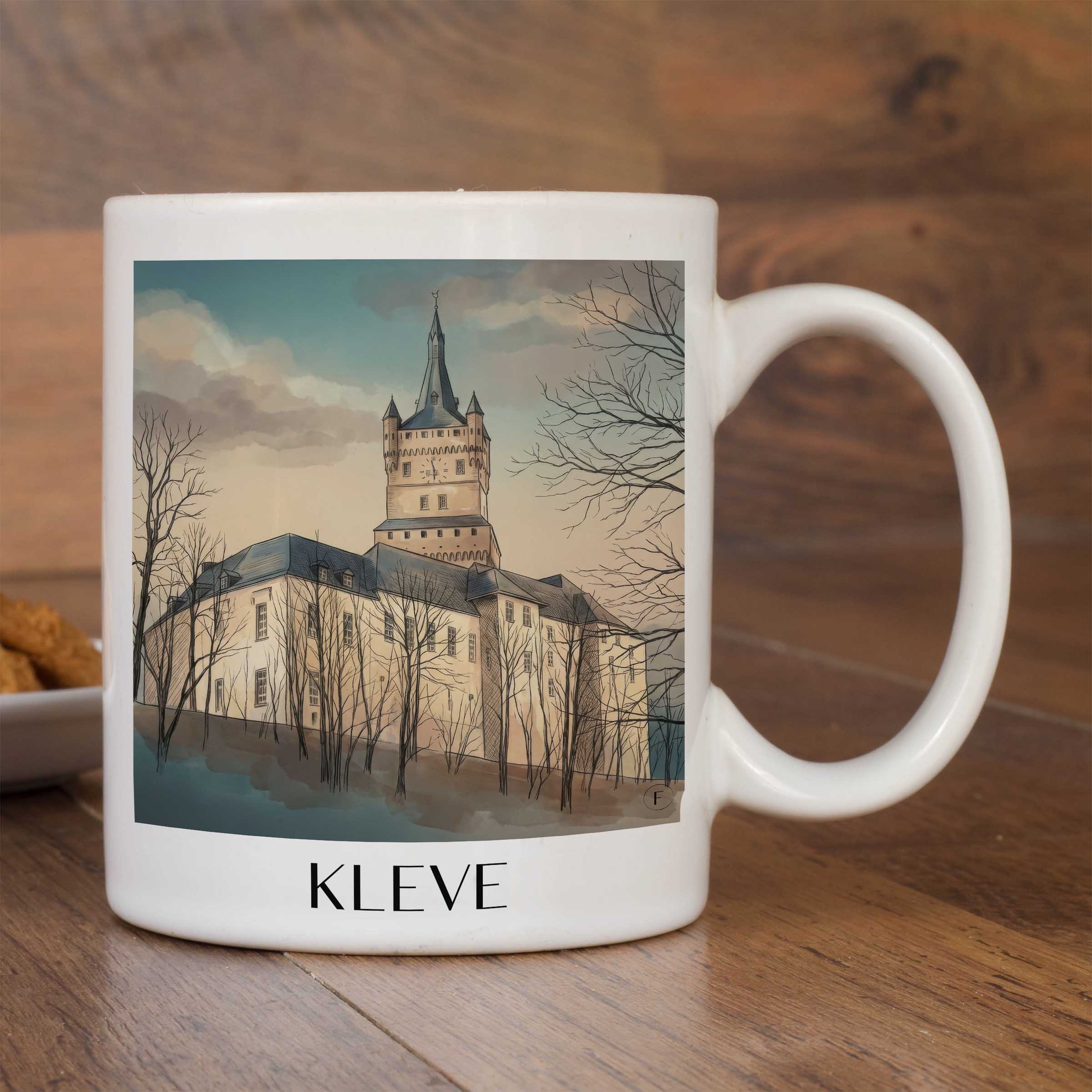 kleve-niederrhein-deutschland-kaffeebecher-aquarell