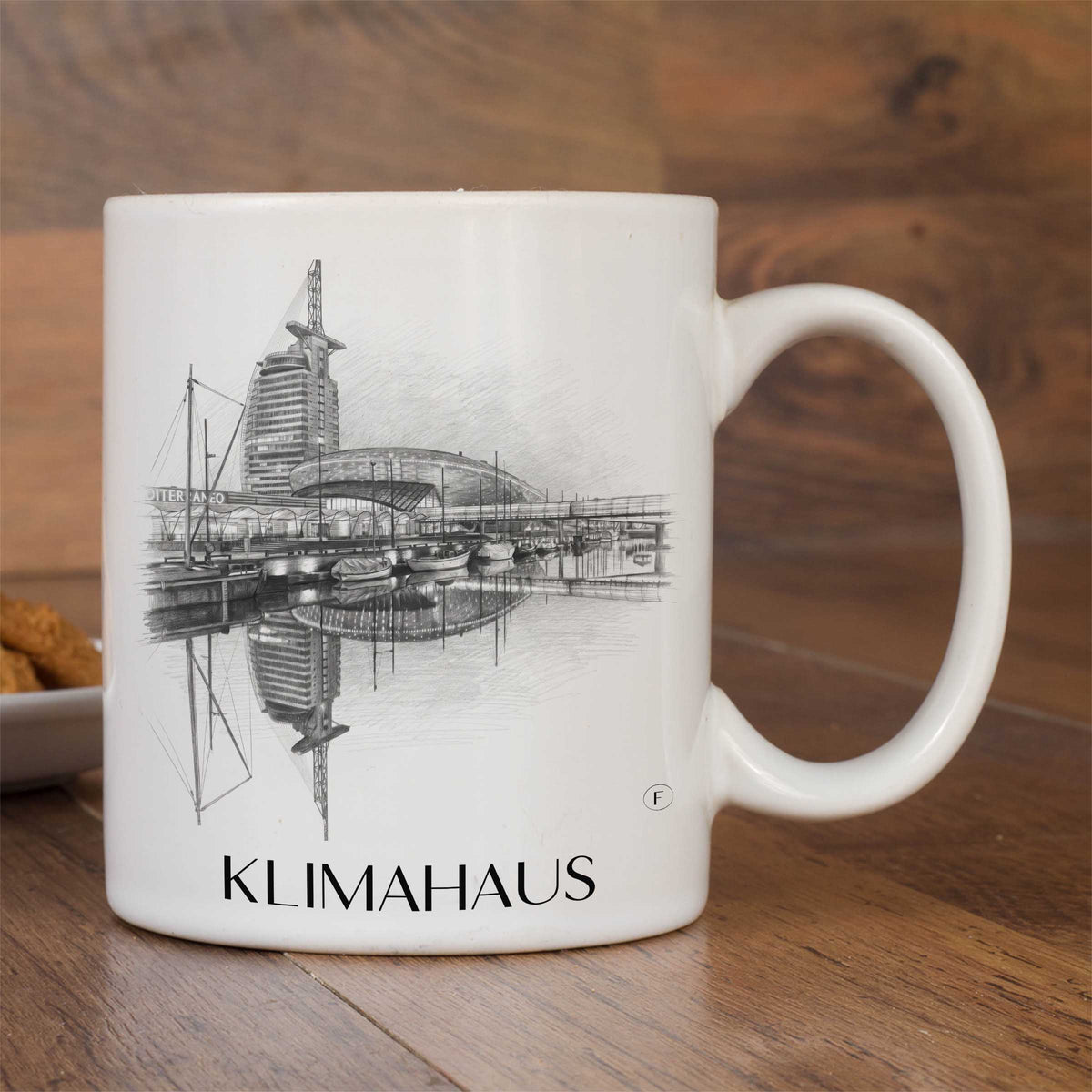 klimahaus-bremerhaven-deutschland-kaffeebecher-bleistift-zeichnung-drawing