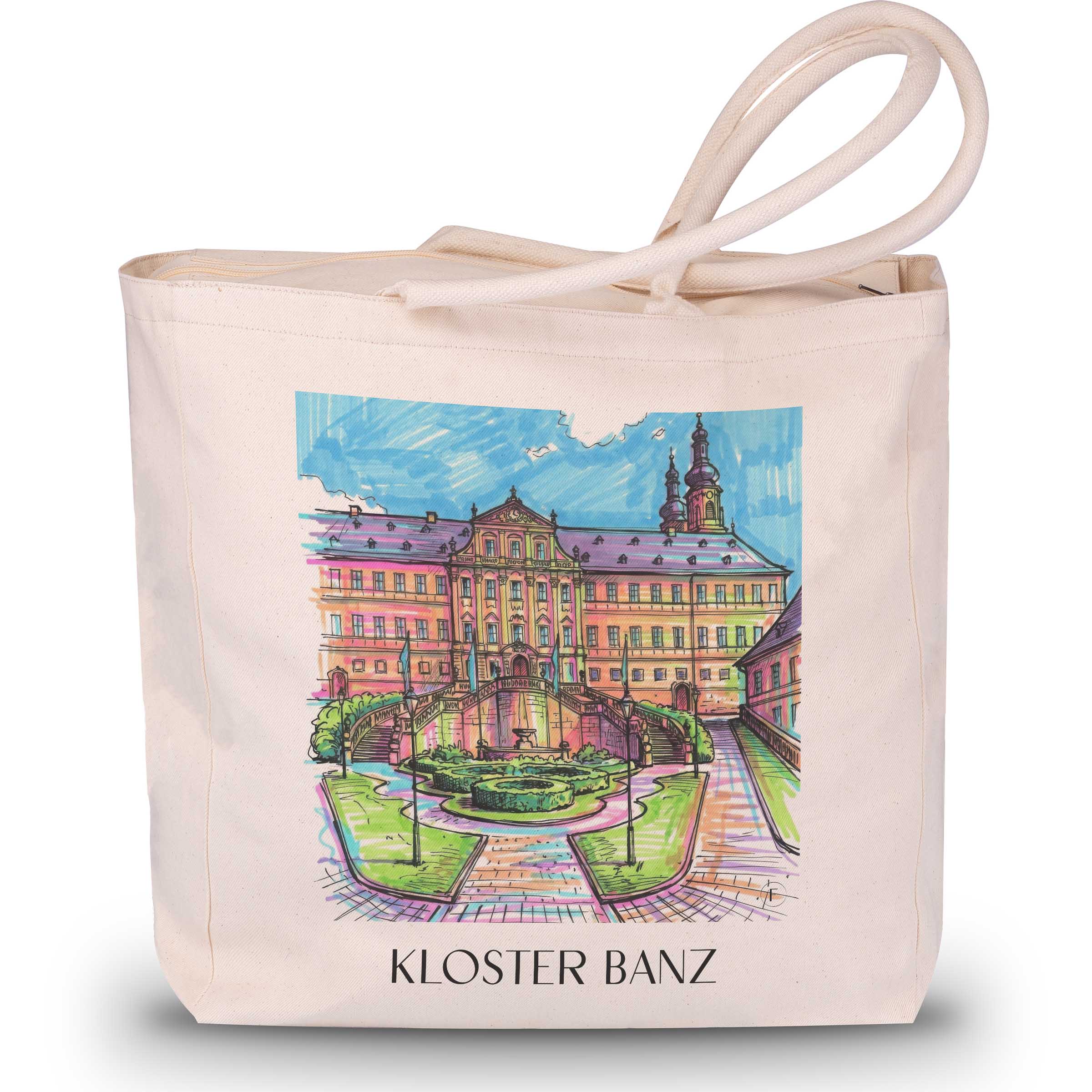 kloster-banz-deutschland-einkaufstasche-graffiti