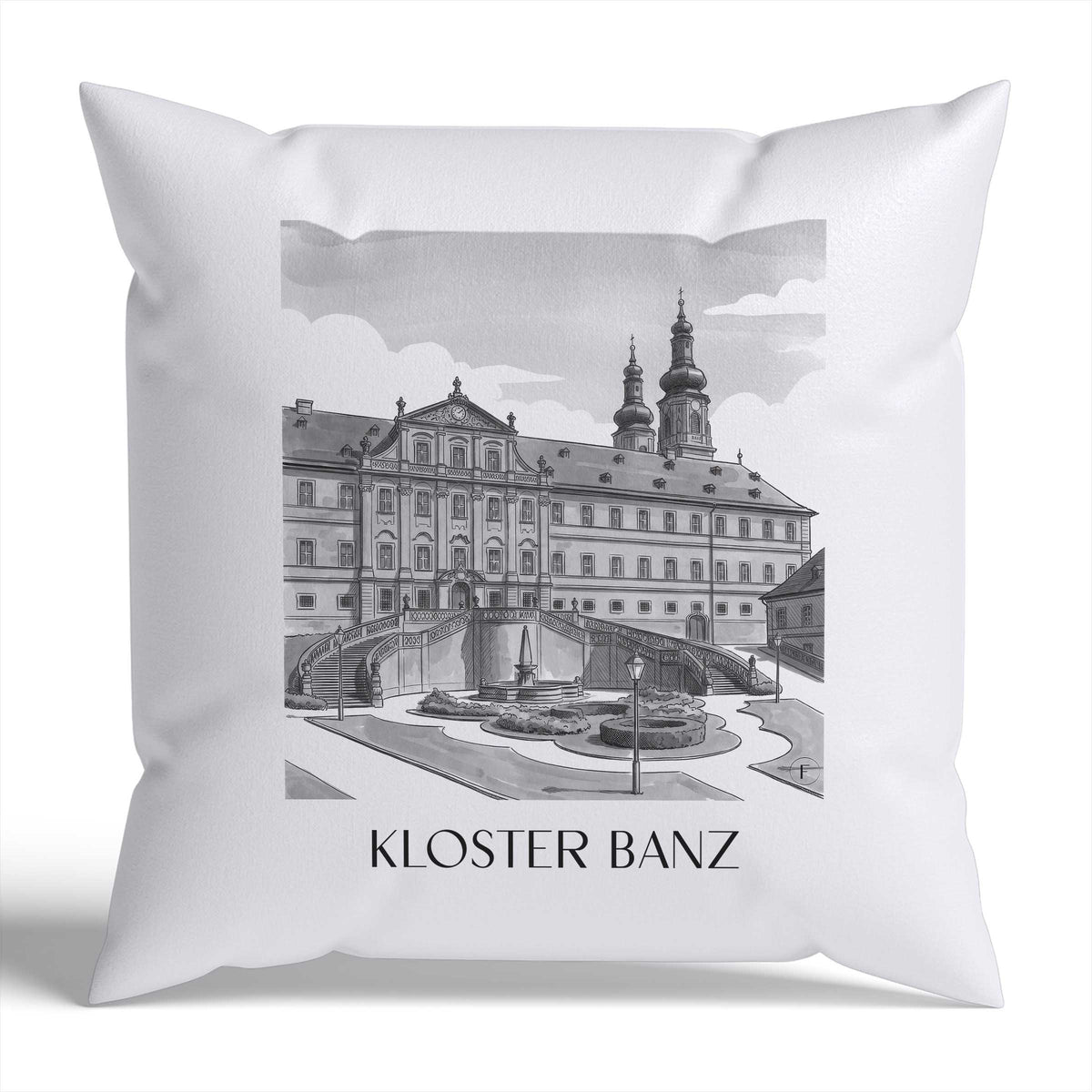 kloster-banz-deutschland-deutschland-kissenbezug-aquarell-schwarz-weiss