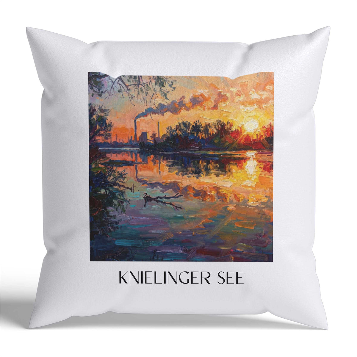 knielinger-see-karlsruhe-deutschland-kissenbezug-oil-painting-oelgemaelde