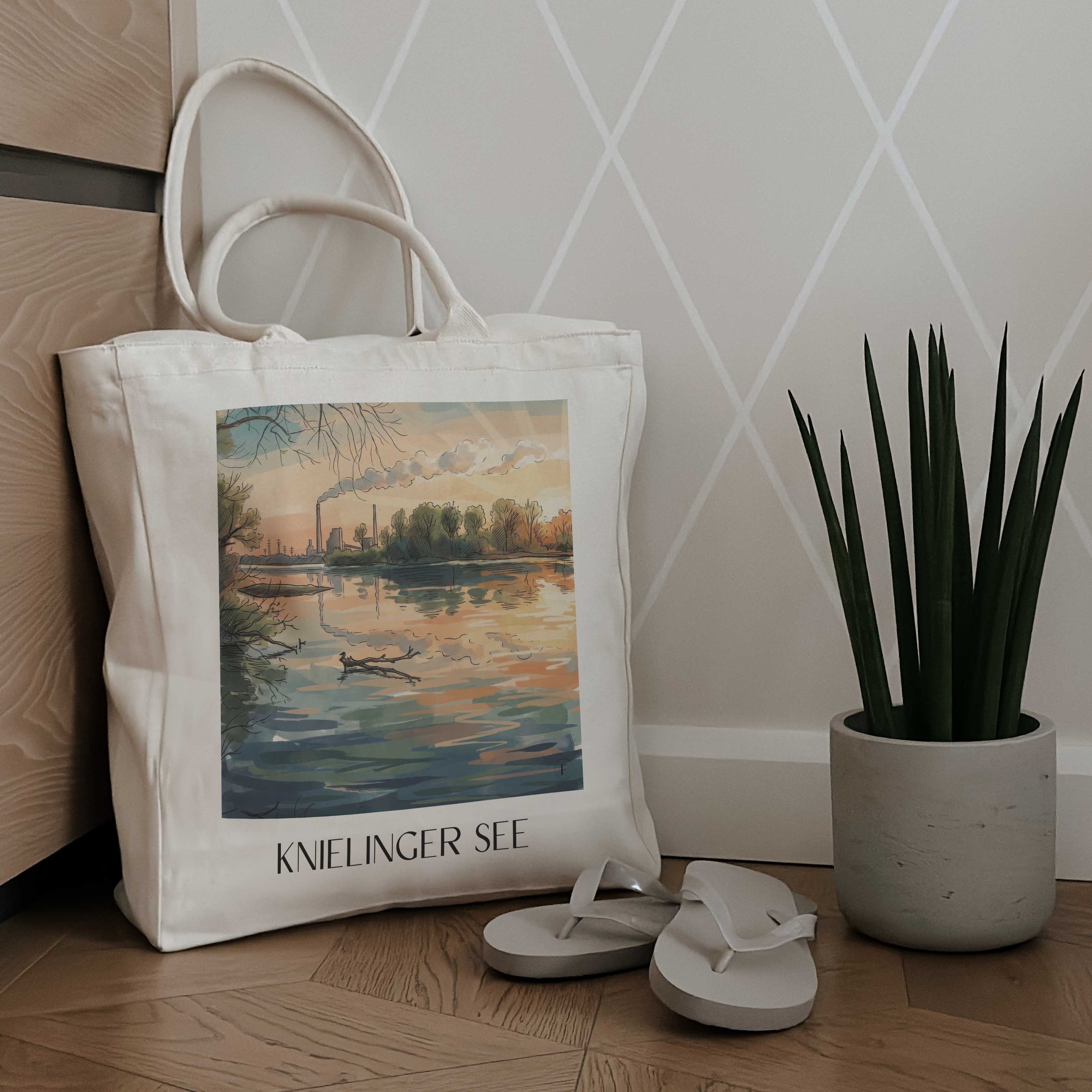 knielinger-see-karlsruhe-deutschland-einkaufstasche-aquarell