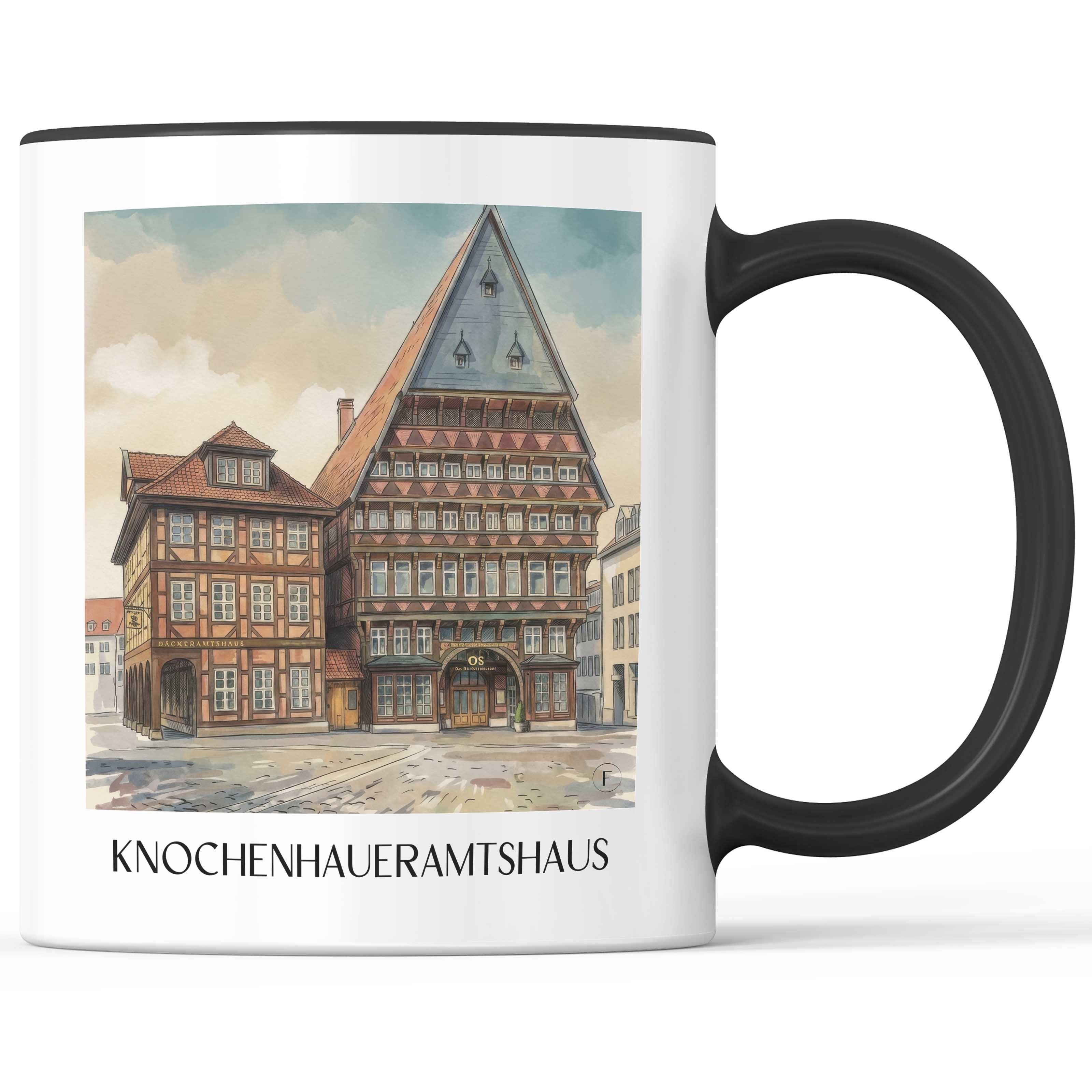 knochenhaueramtshaus-hildesheim-deutschland-kaffeebecher-aquarell