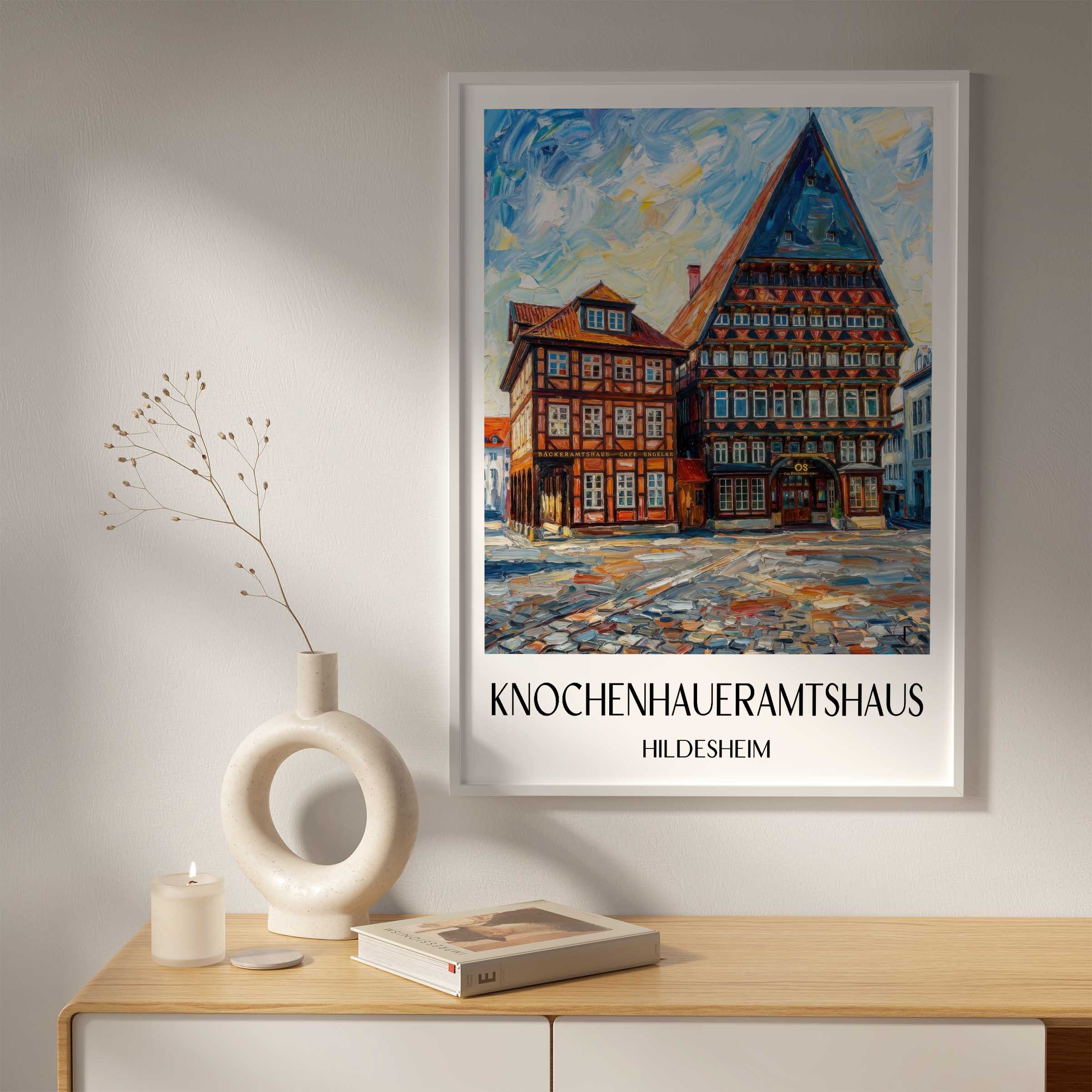 knochenhaueramtshaus-hildesheim-deutschland-poster-oil-painting-oelgemaelde