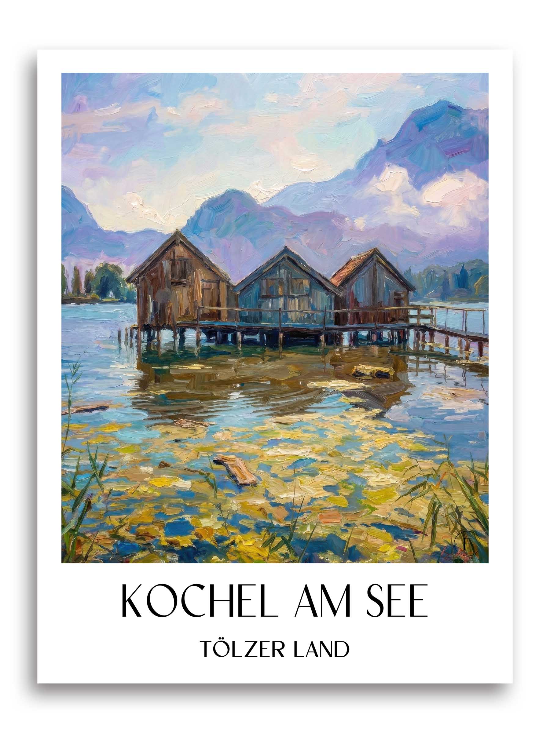 kochel-am-see-tölzer-land-deutschland-poster-oil-painting-oelgemaelde