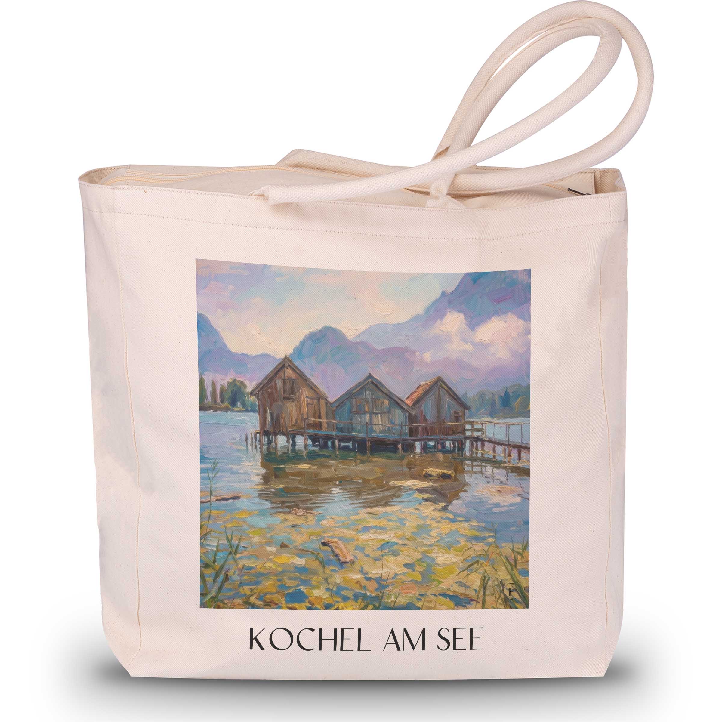kochel-am-see-tölzer-land-deutschland-einkaufstasche-oil-painting-oelgemaelde