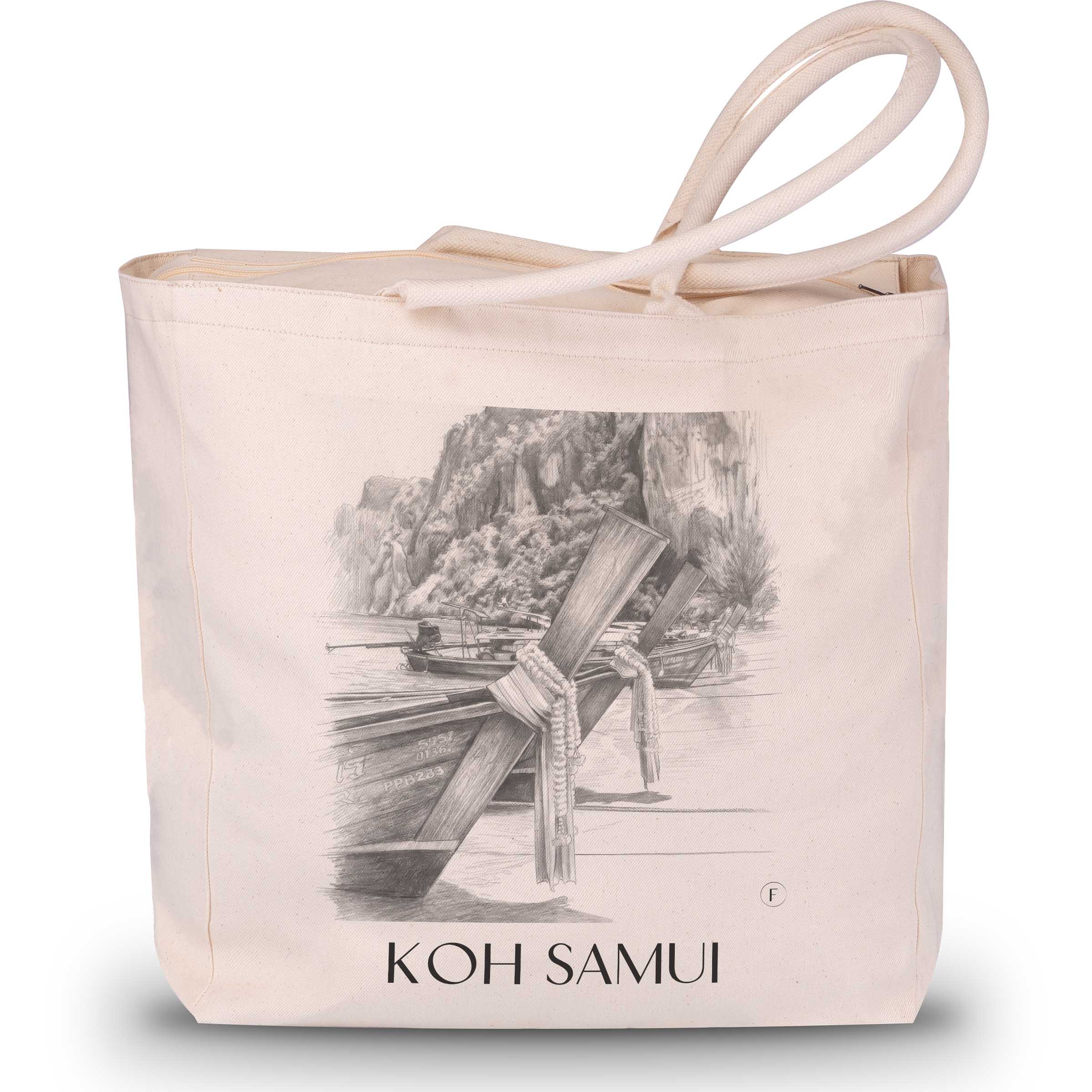 koh-samui-thailand-einkaufstasche-bleistift-zeichnung-drawing