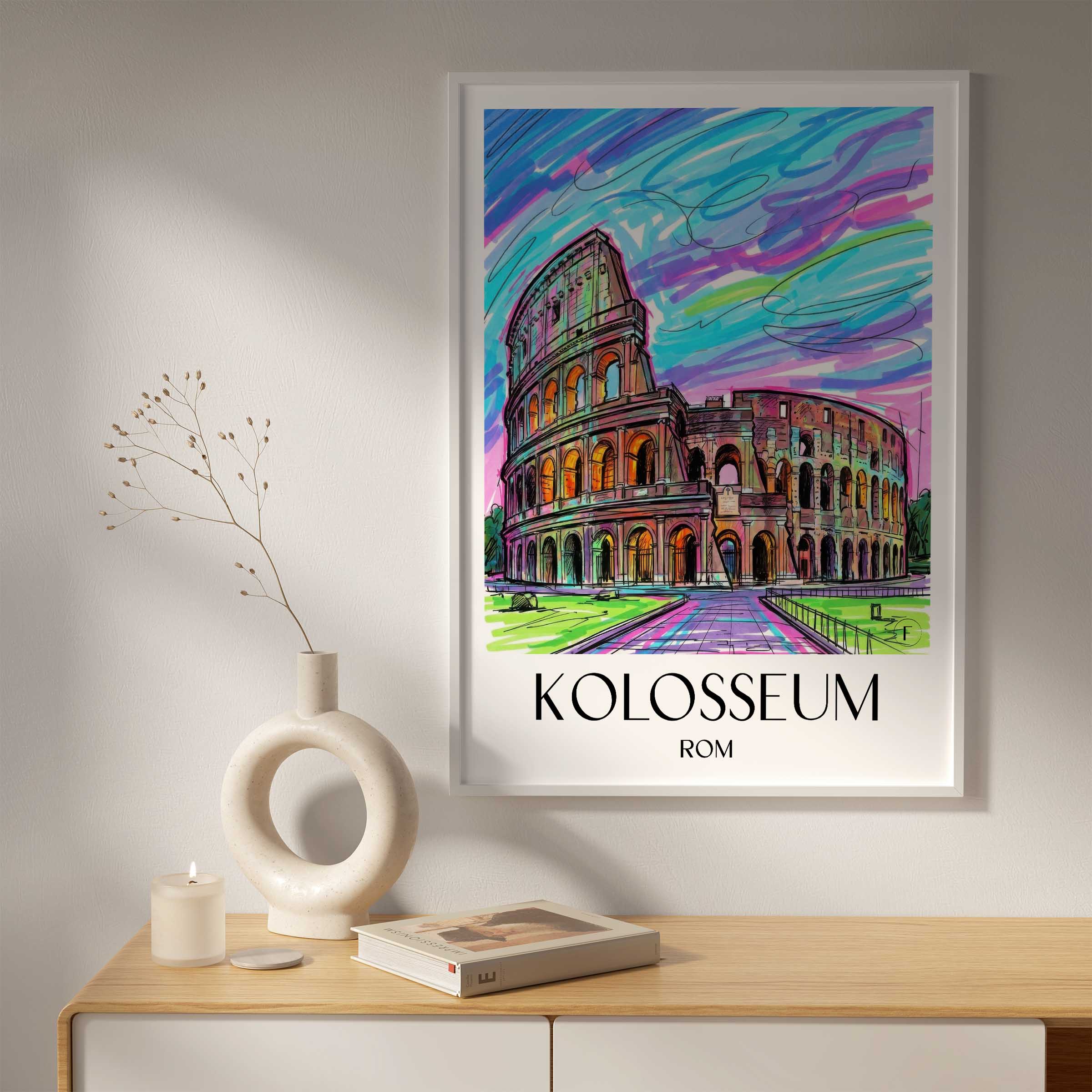 kolosseum-rom-italien-poster-graffiti