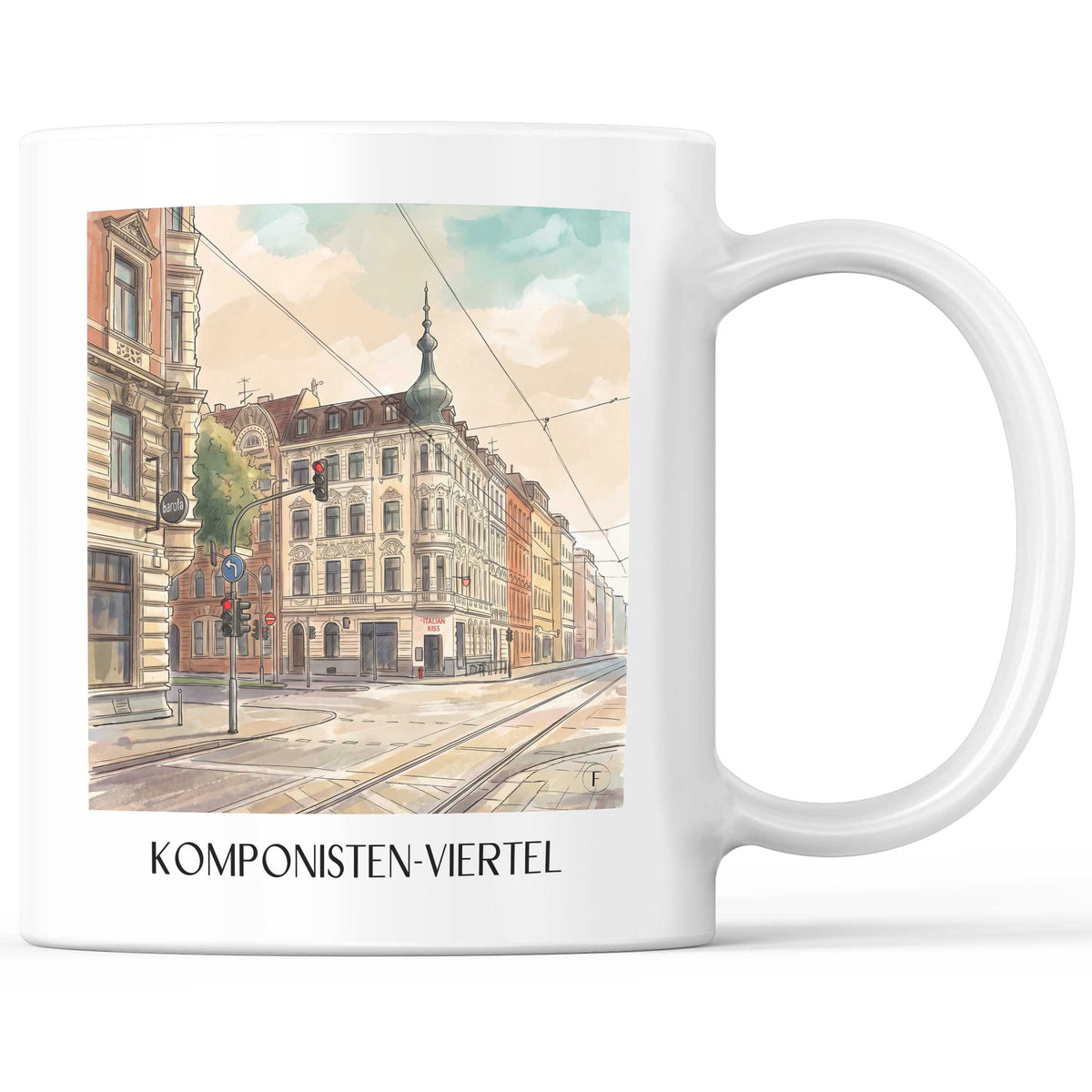 komponisten-viertel-köln-deutschland-kaffeebecher-aquarell