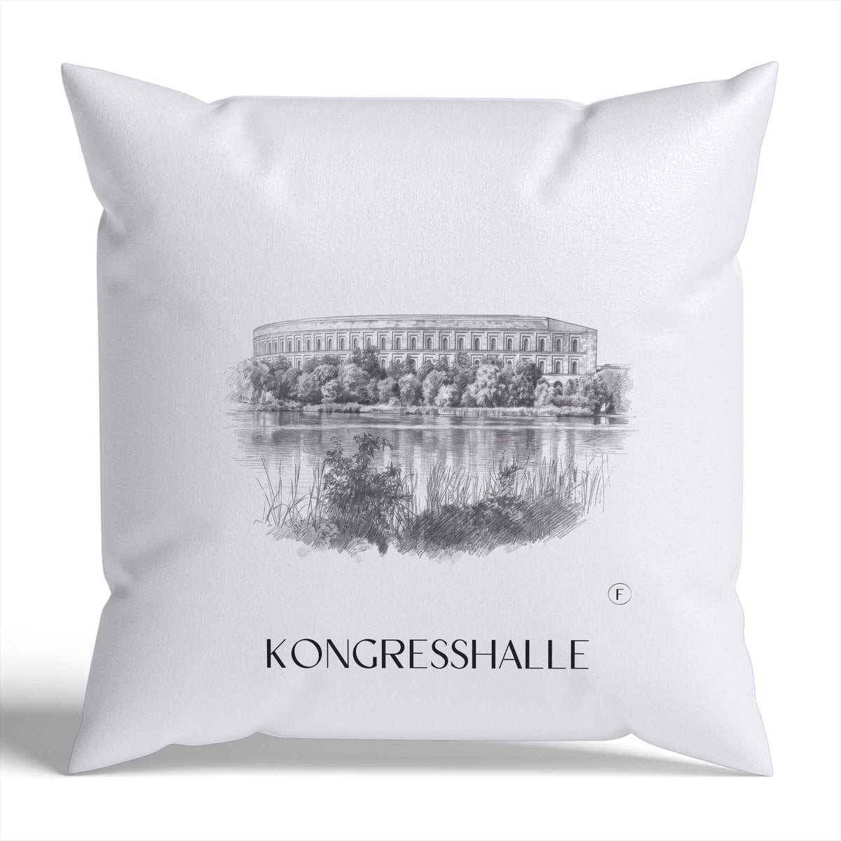 kongresshalle-nürnberg-deutschland-kissenbezug-bleistift-zeichnung-drawing