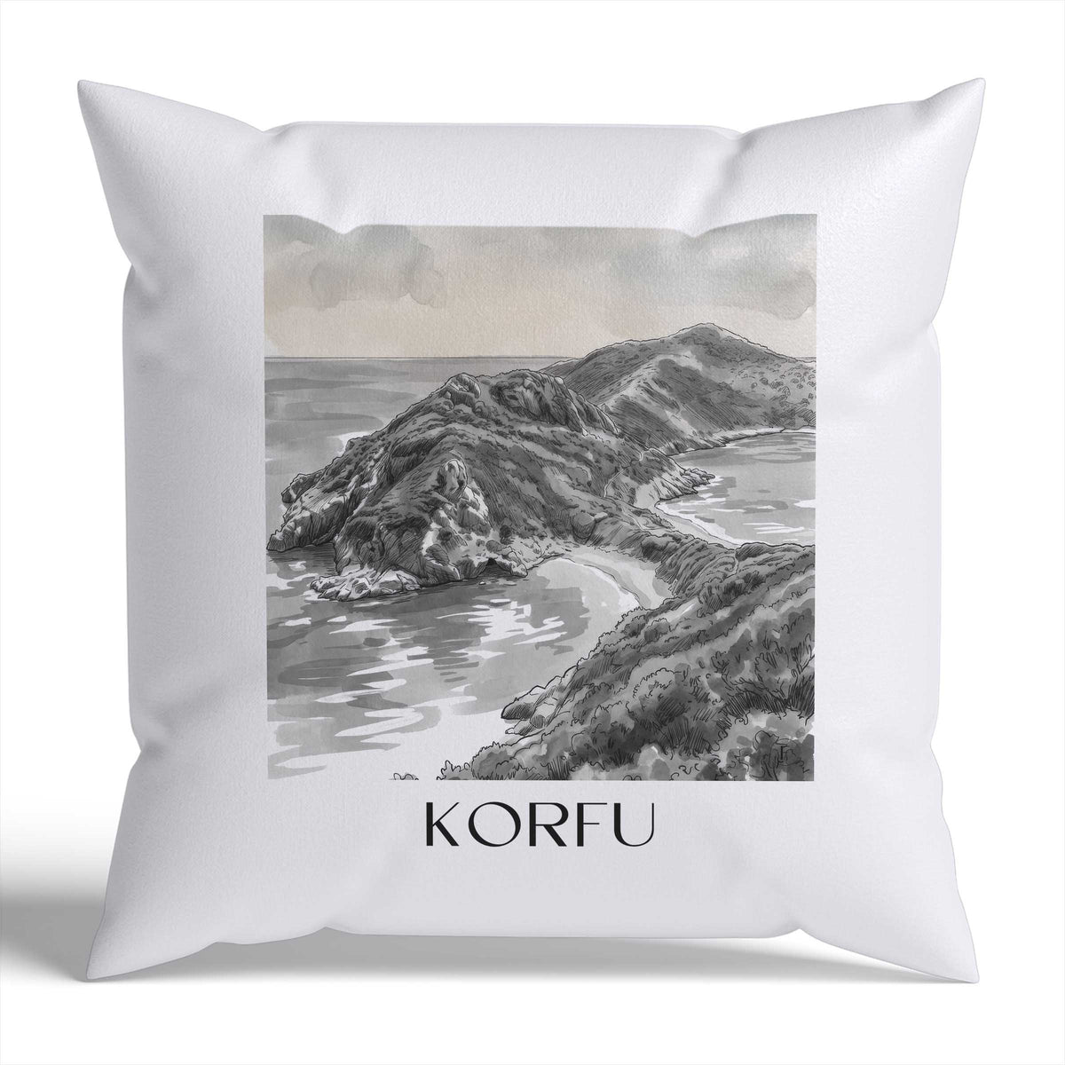 korfu-griechenland-griechenland-kissenbezug-aquarell-schwarz-weiss