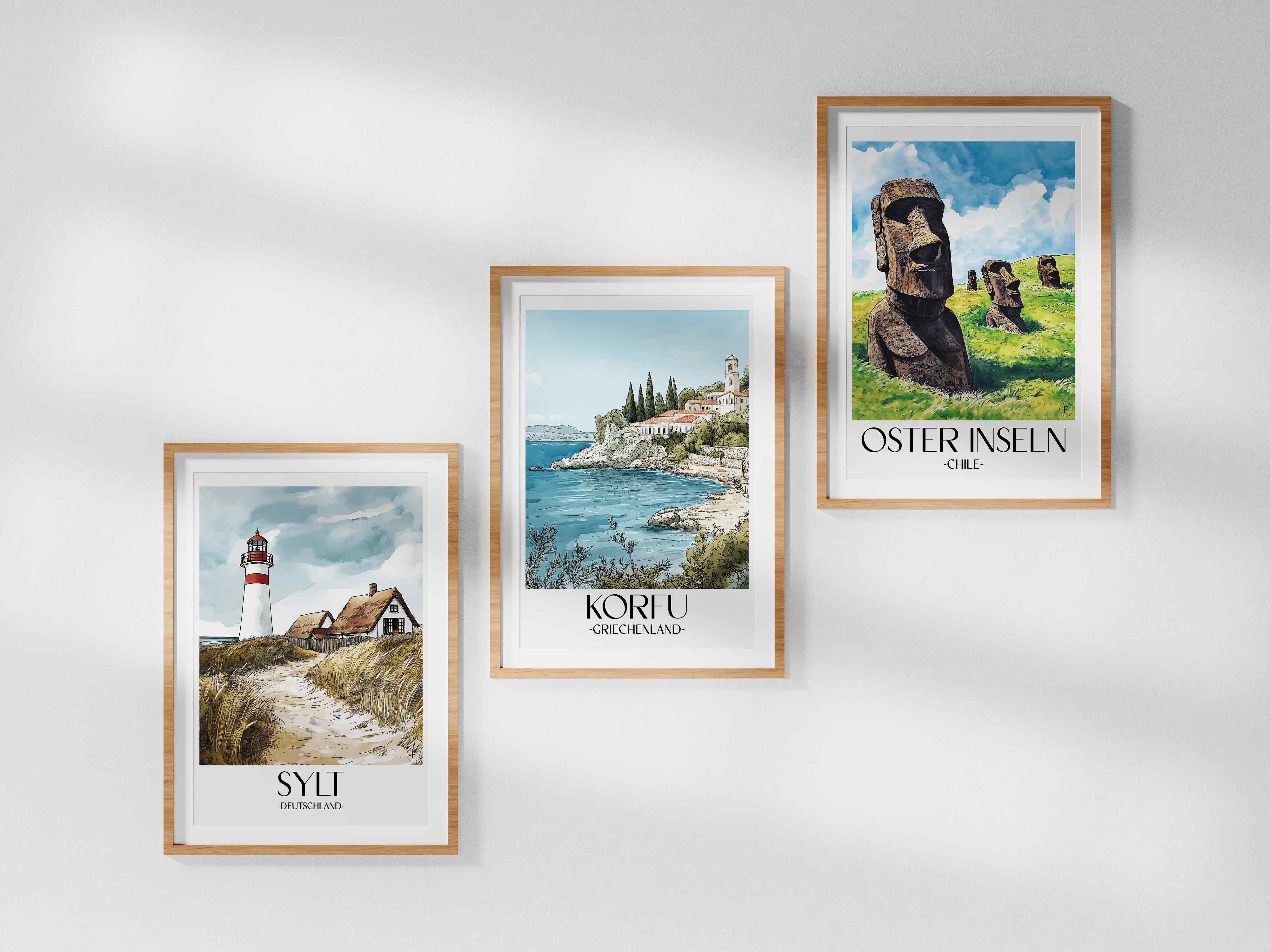 korfu-griechenland-poster-aquarell