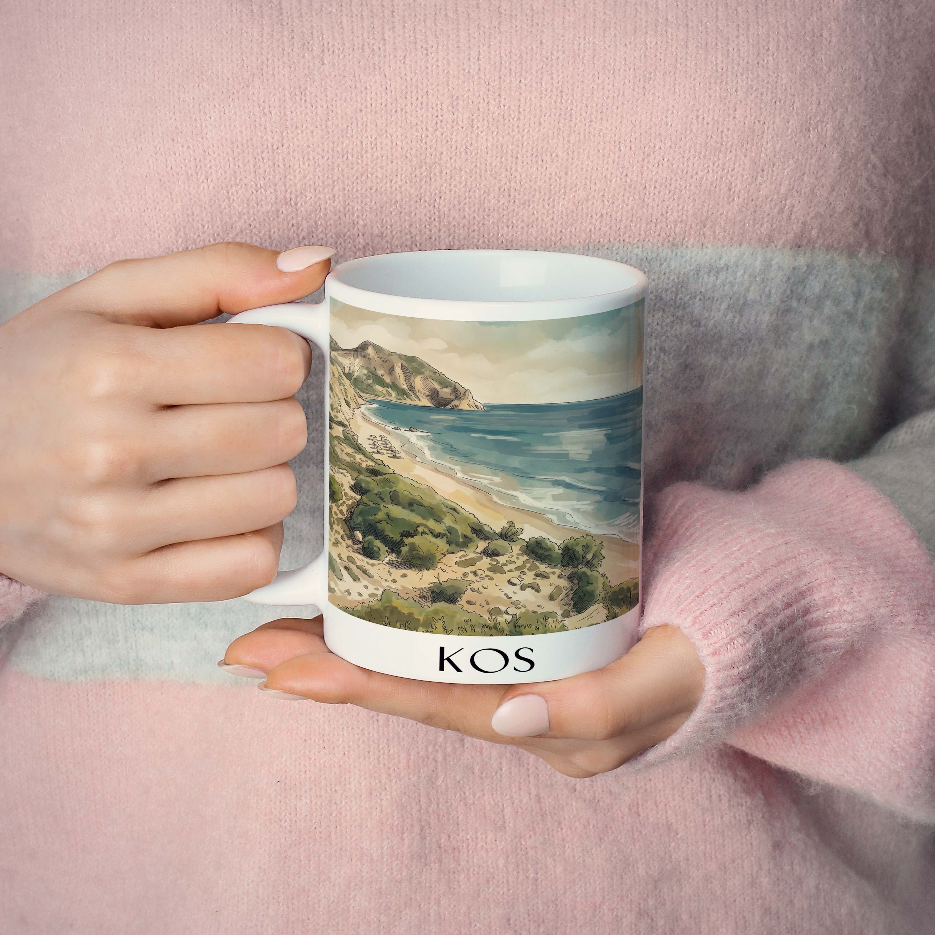 kos-griechenland-kaffeebecher-aquarell