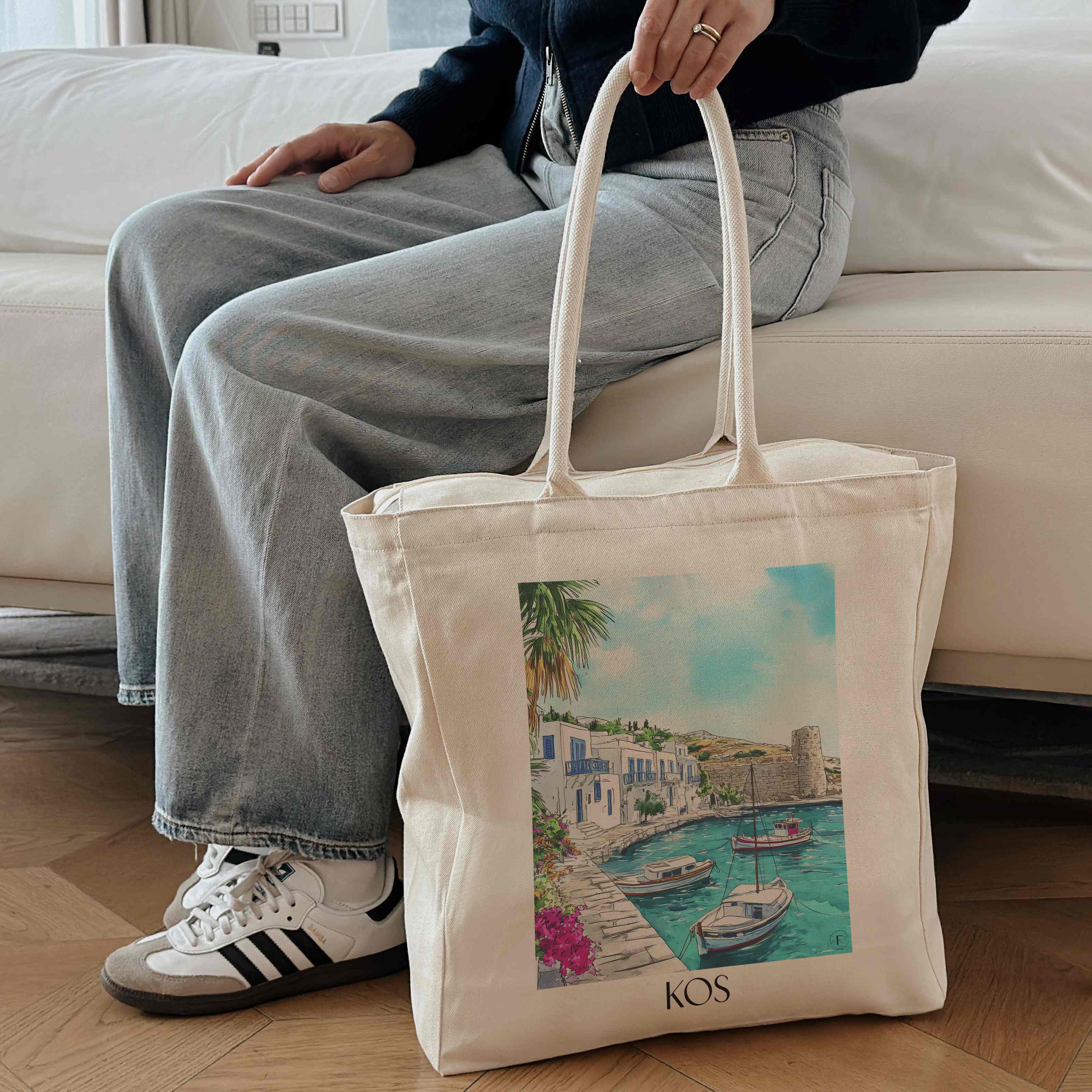 kos-griechenland-einkaufstasche-aquarell