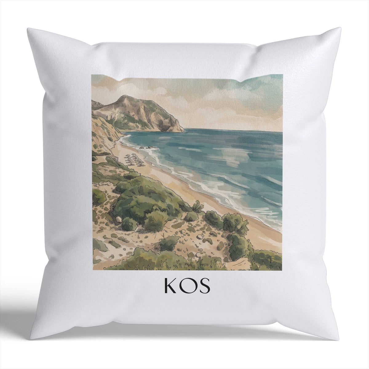 kos-griechenland-griechenland-kissenbezug-aquarell