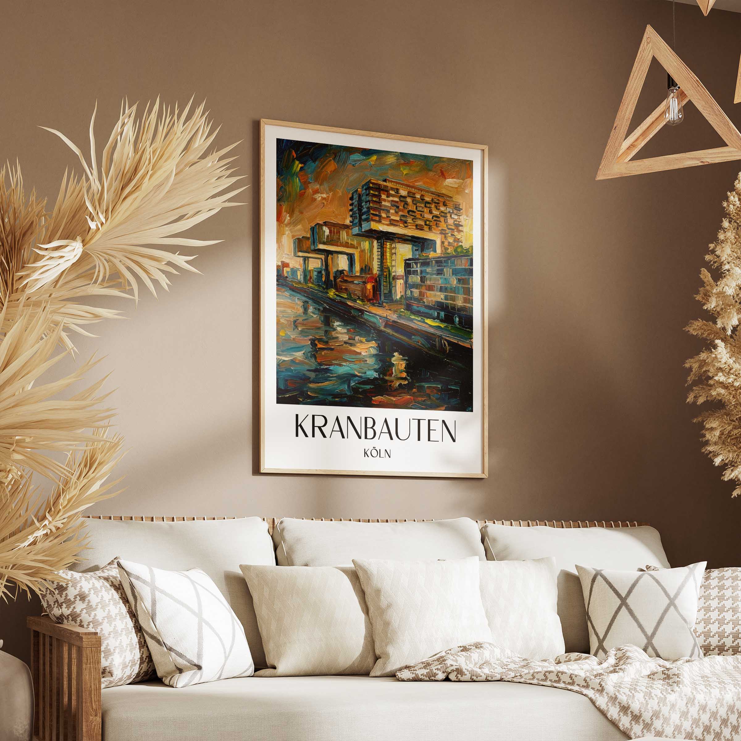 kranbauten-köln-deutschland-poster-oil-painting-oelgemaelde