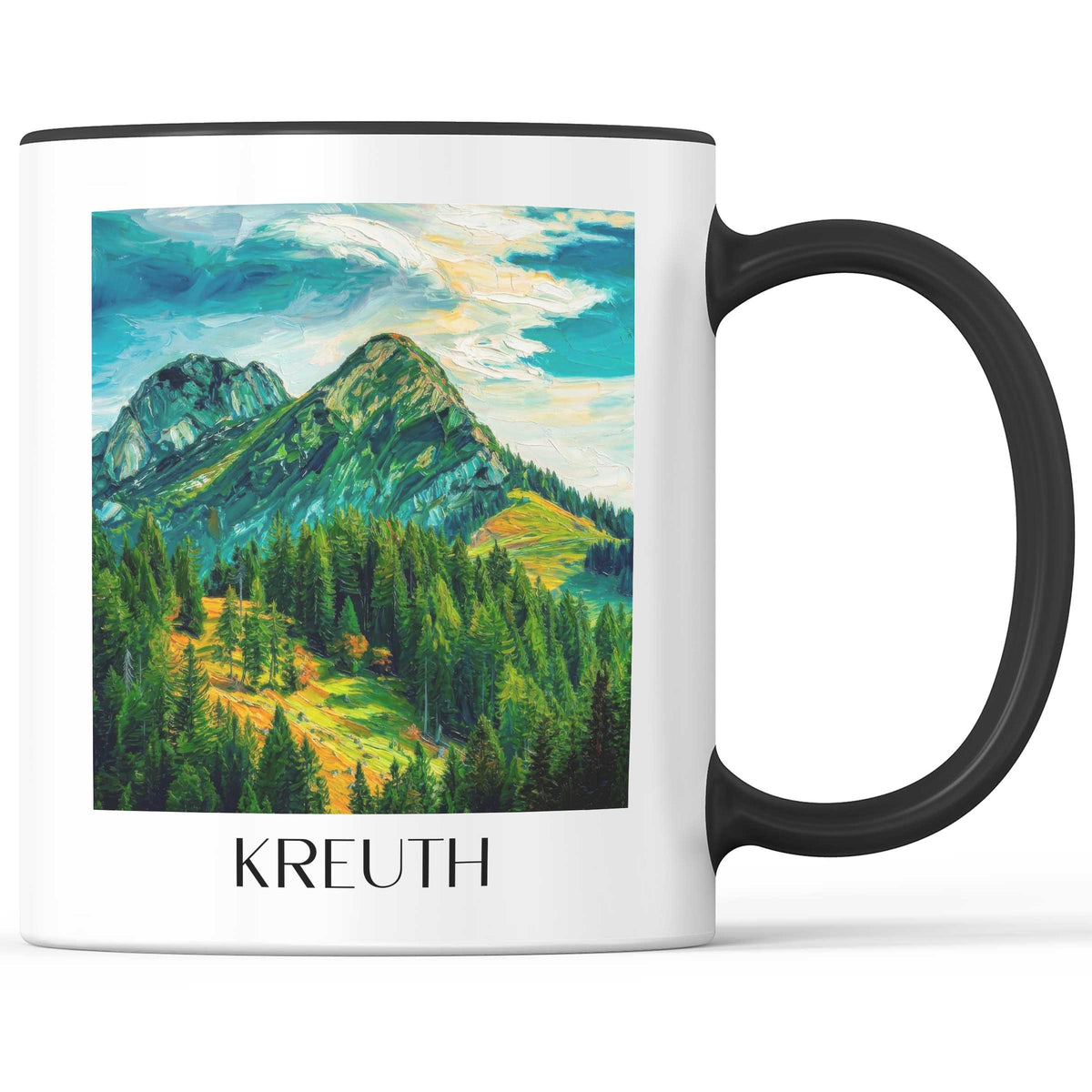 kreuth-tegernsee-deutschland-kaffeebecher-oil-painting-oelgemaelde