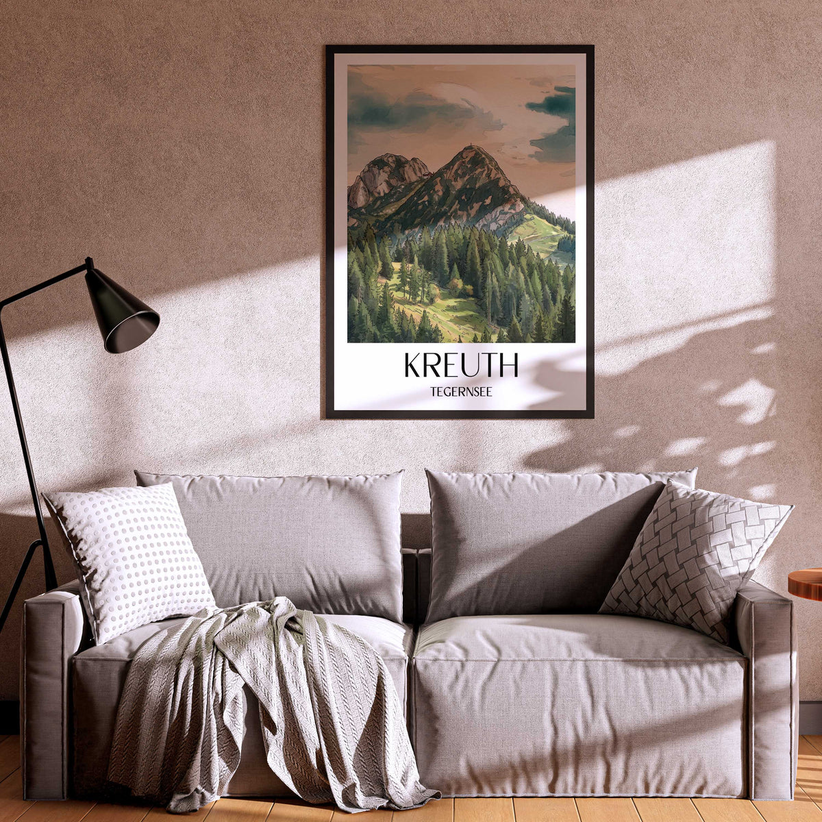kreuth-tegernsee-deutschland-poster-aquarell