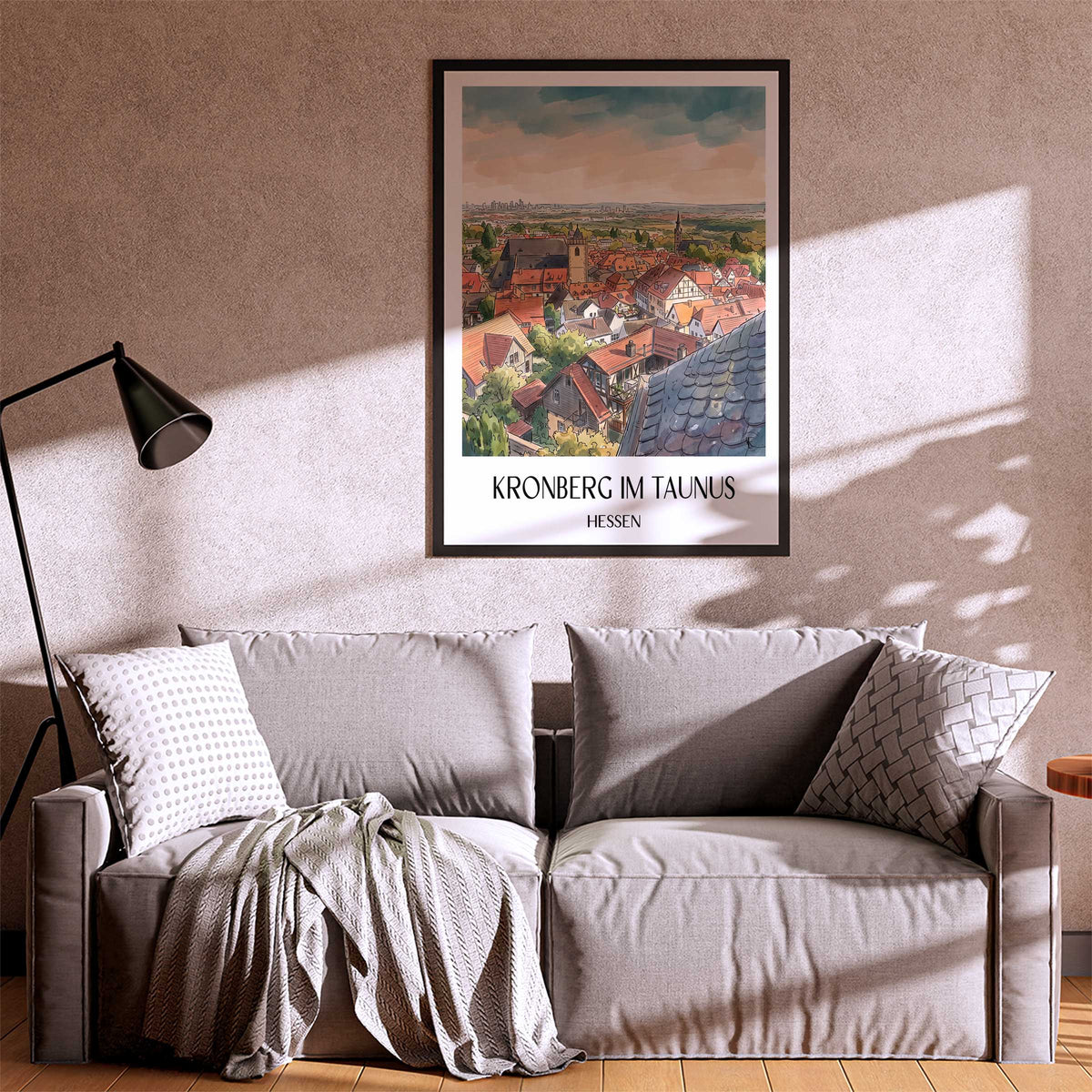 kronberg-im-taunus-hessen-deutschland-poster-aquarell