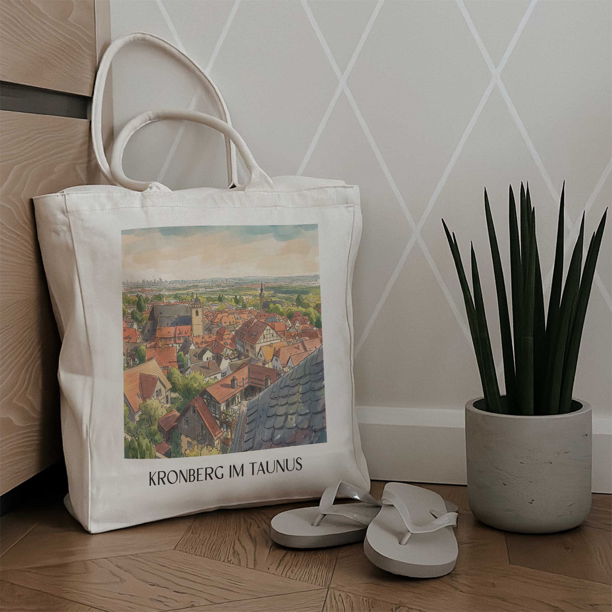 kronberg-im-taunus-hessen-deutschland-einkaufstasche-aquarell