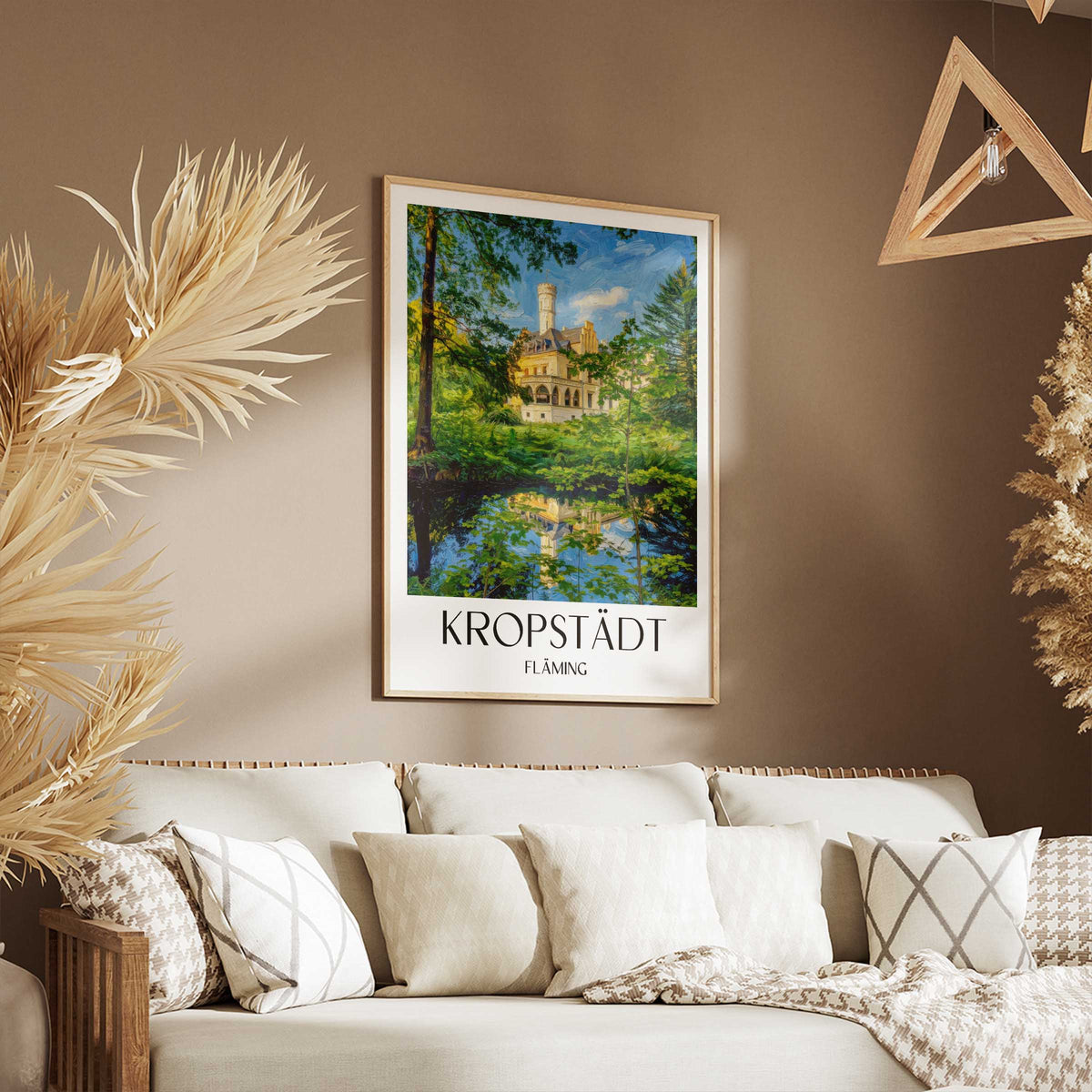 kropstädt-fläming-deutschland-poster-oil-painting-oelgemaelde