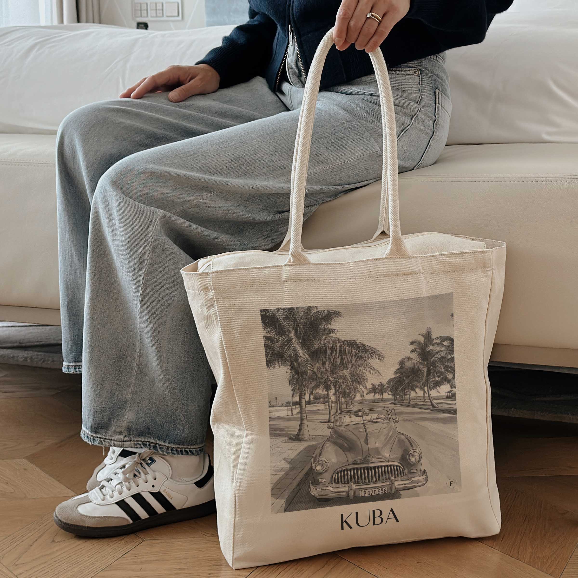 kuba-kuba-einkaufstasche-aquarell-schwarz-weiss