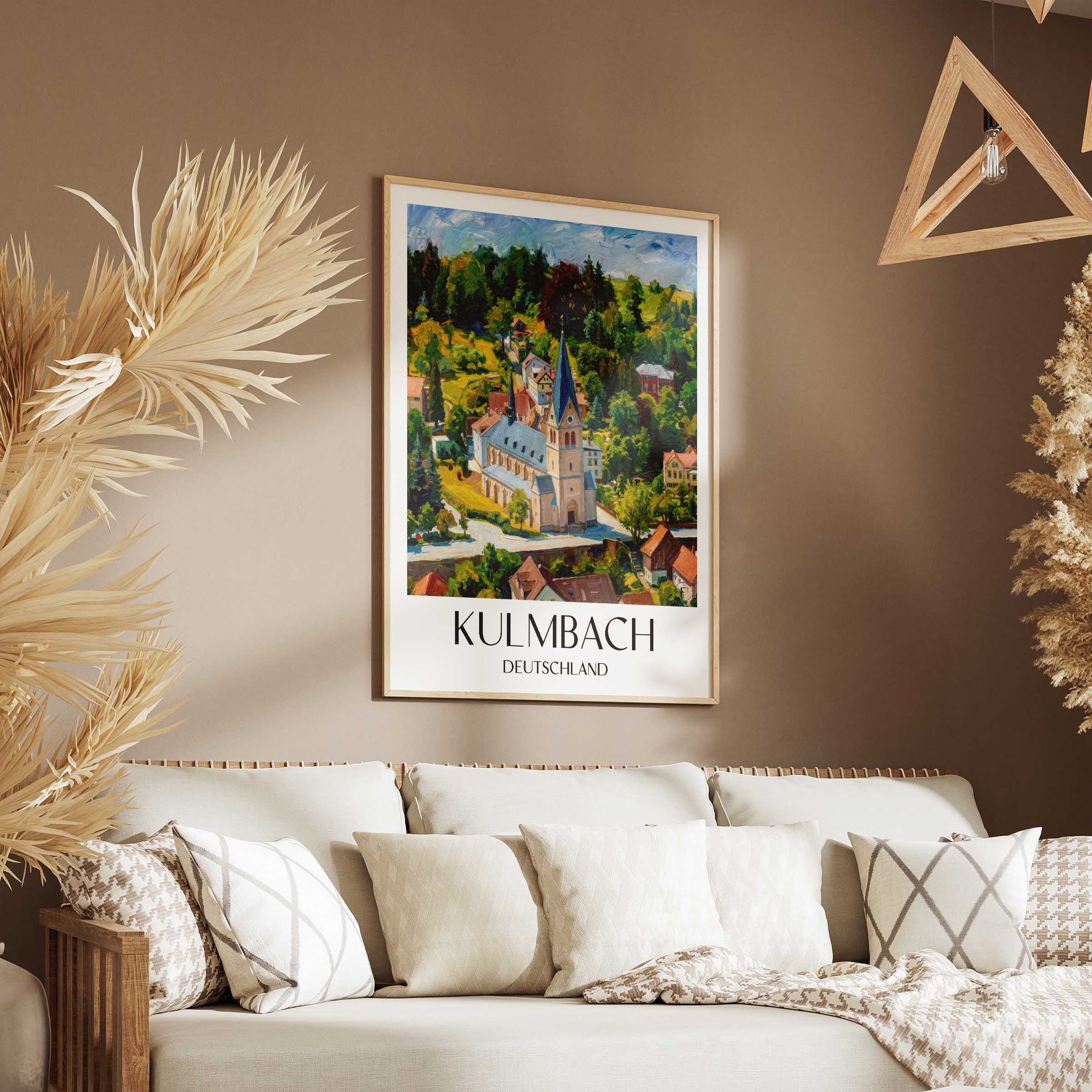 kulmbach-deutschland-poster-oil-painting-oelgemaelde