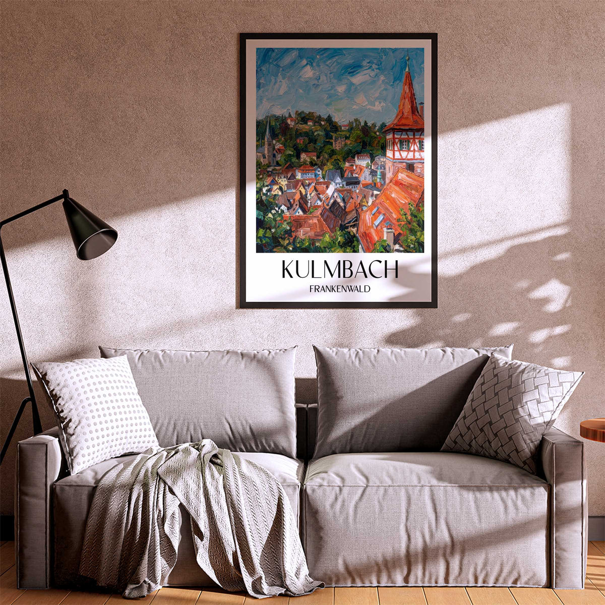 kulmbach-frankenwald-deutschland-poster-oil-painting-oelgemaelde