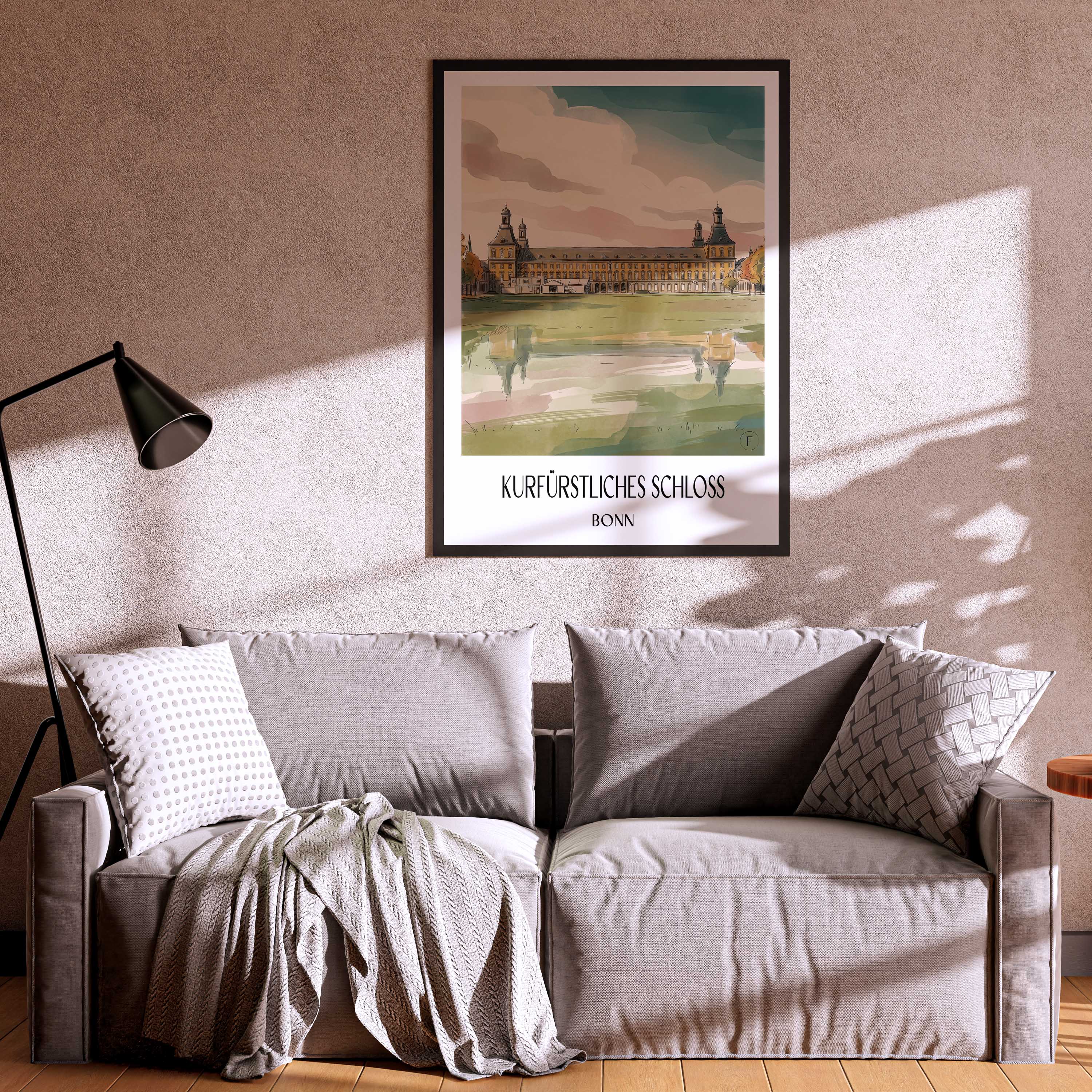kurfürstliches-schloss-bonn-deutschland-poster-aquarell