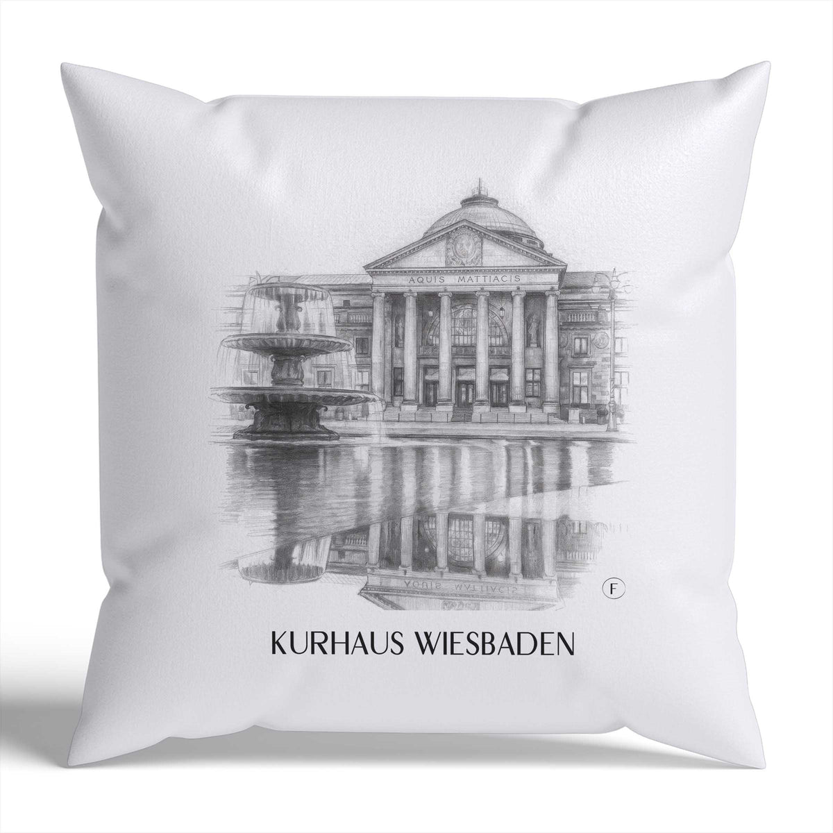 kurhaus-wiesbaden-deutschland-kissenbezug-bleistift-zeichnung-drawing