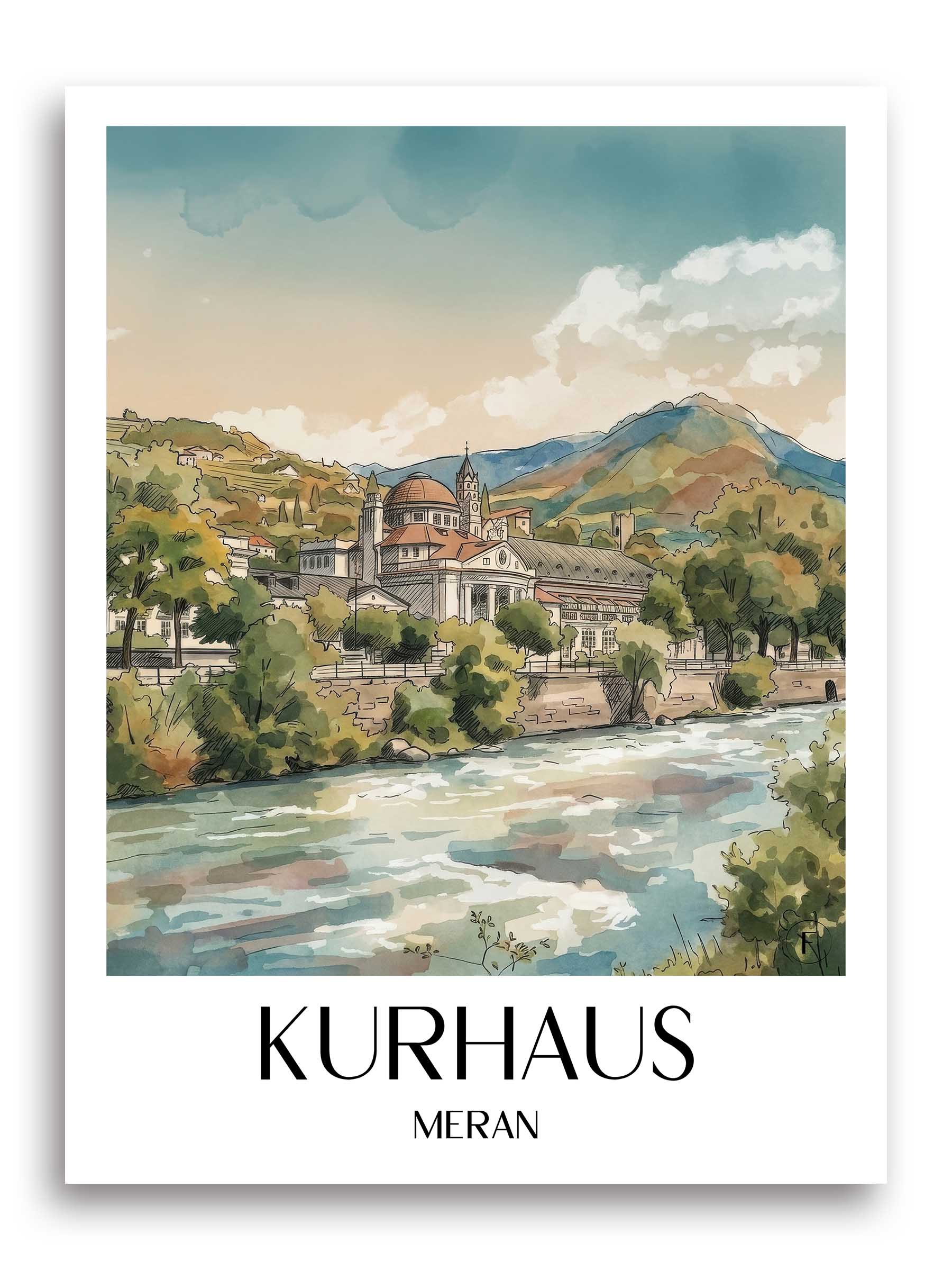 kurhaus--meran-italien-poster-aquarell