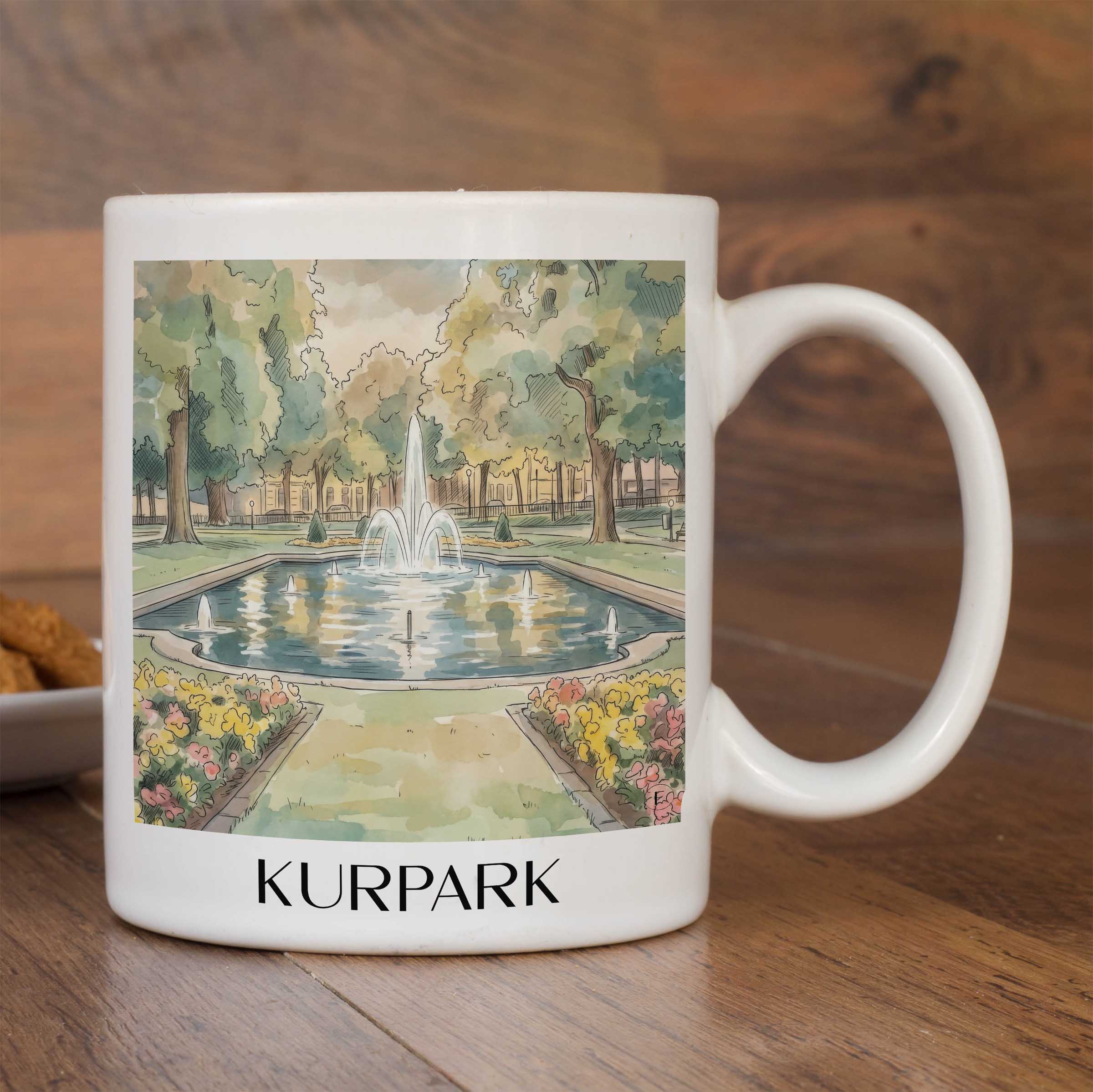 kurpark-aachen-deutschland-kaffeebecher-aquarell