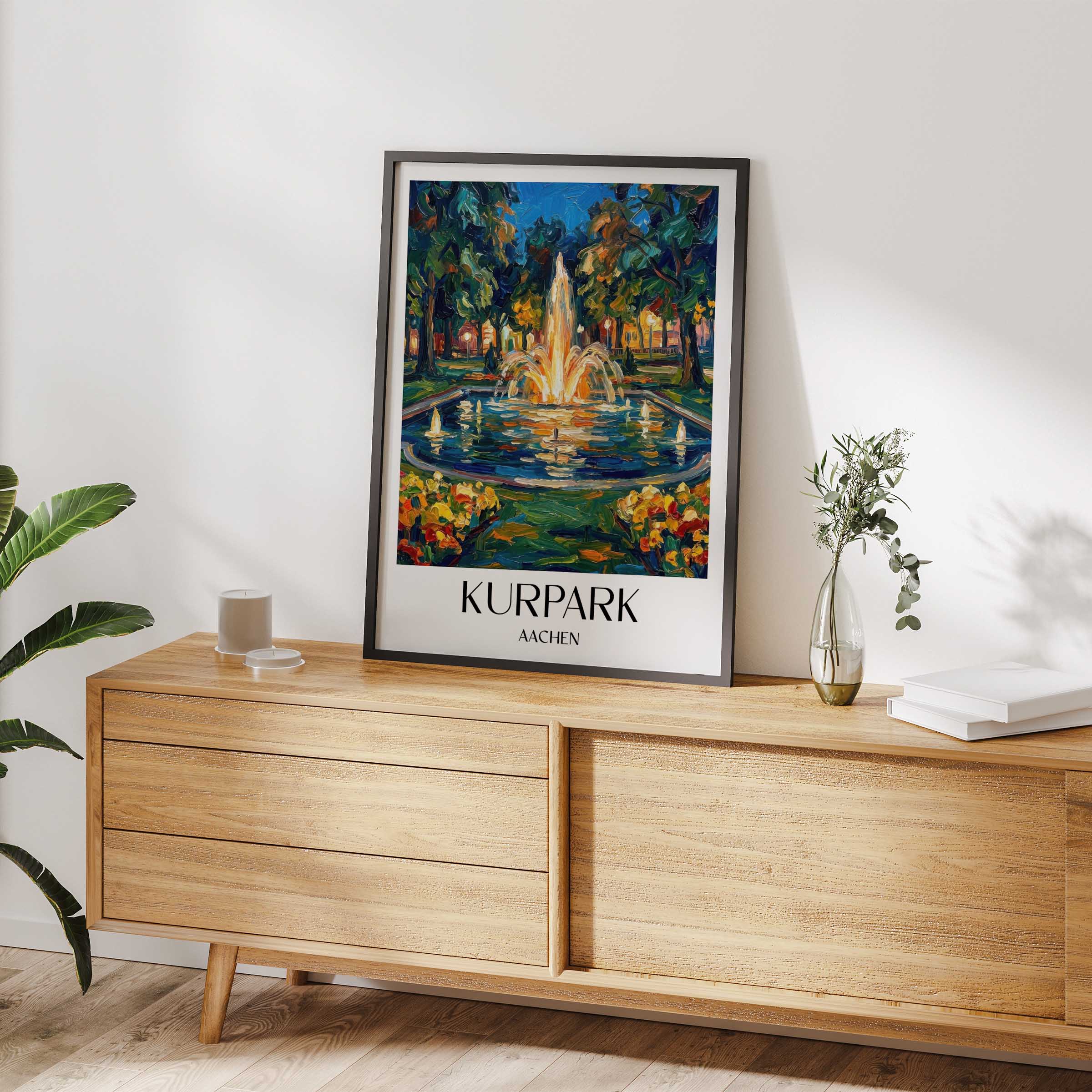 kurpark-aachen-deutschland-poster-oil-painting-oelgemaelde