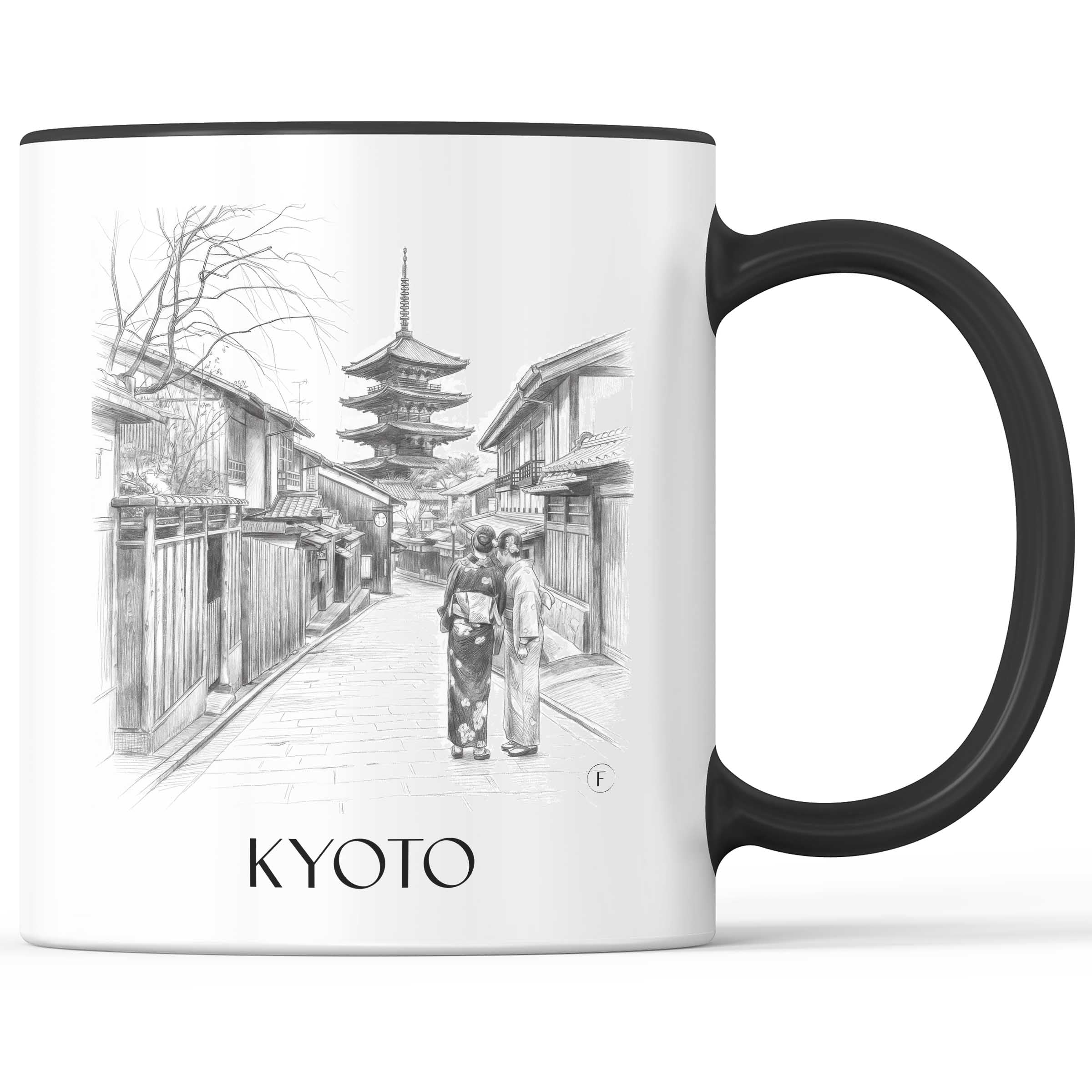 kyoto-japan-kaffeebecher-bleistift-zeichnung-drawing