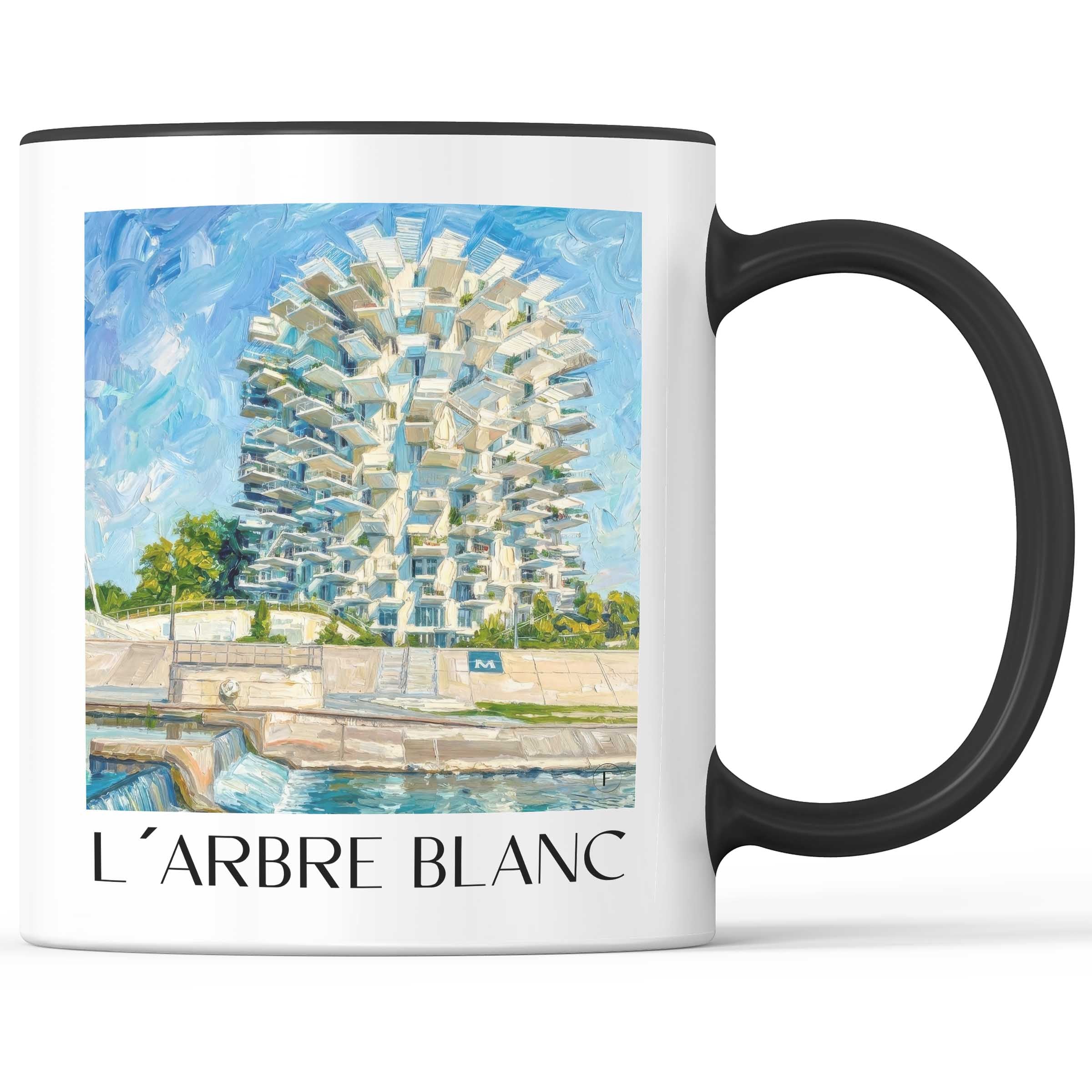 l'arbre-blanc-montpellier-frankreich-kaffeebecher-oil-painting-oelgemaelde