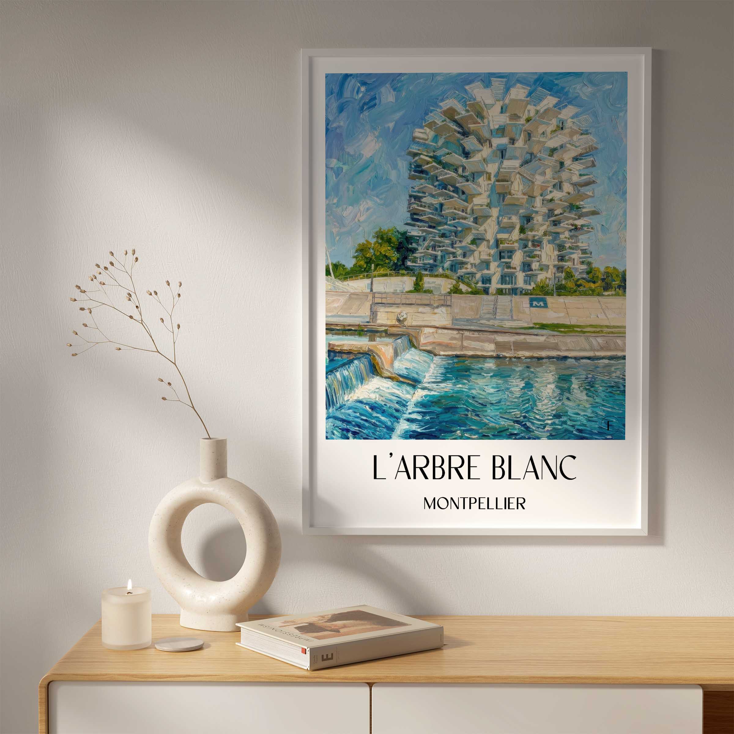 l'arbre-blanc-montpellier-frankreich-poster-oil-painting-oelgemaelde