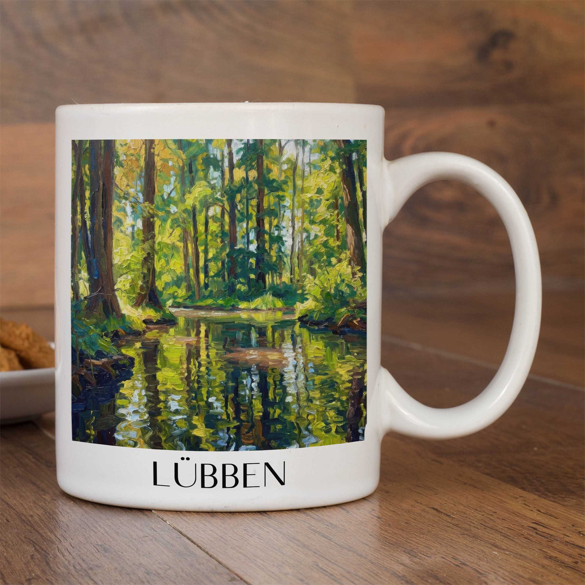 lübben-spreewald-deutschland-kaffeebecher-oil-painting-oelgemaelde