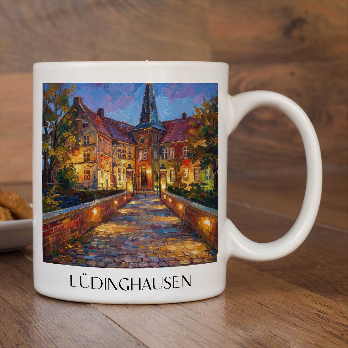 lüdinghausen-münsterland-deutschland-kaffeebecher-oil-painting-oelgemaelde