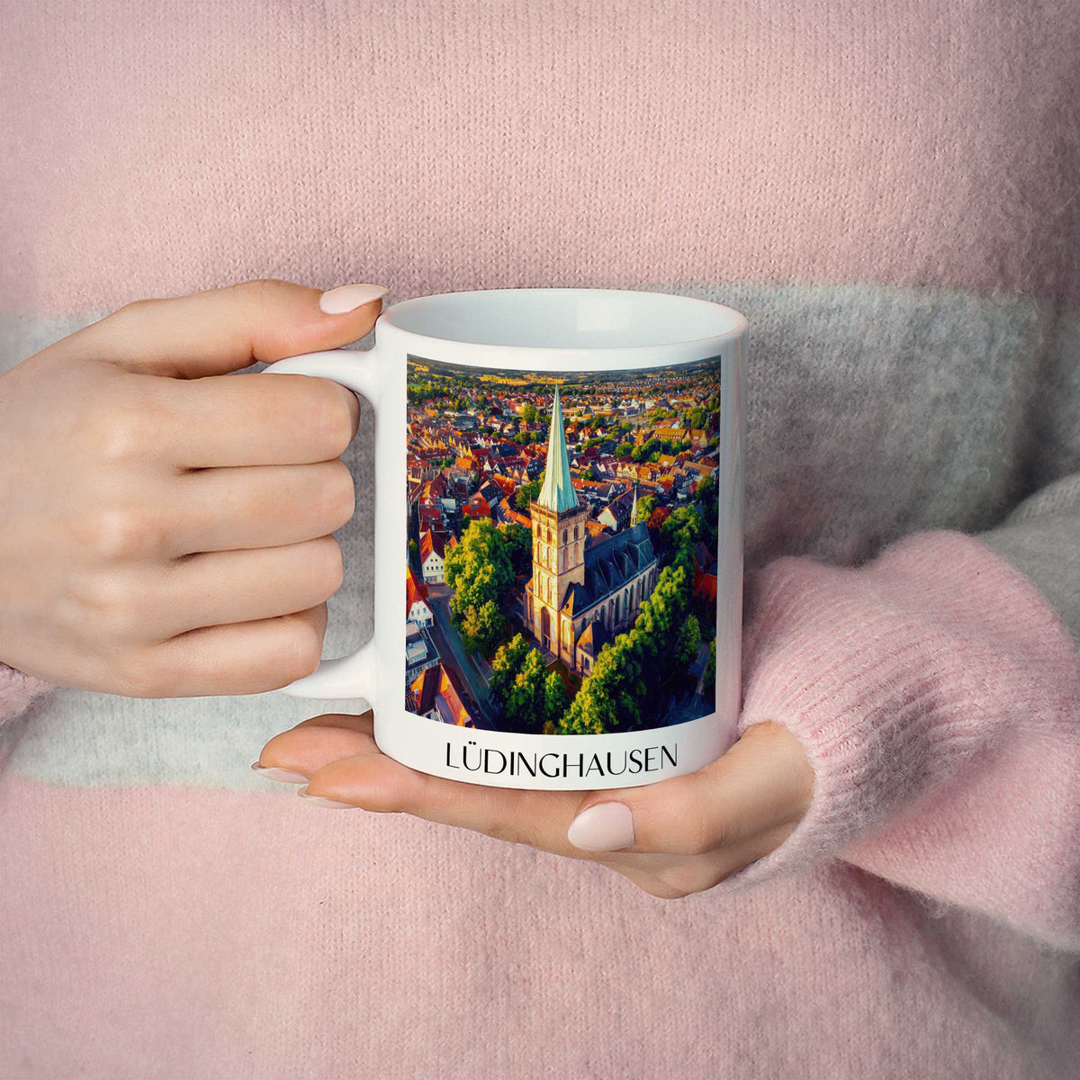 lüdinghausen-münsterland-deutschland-kaffeebecher-oil-painting-oelgemaelde