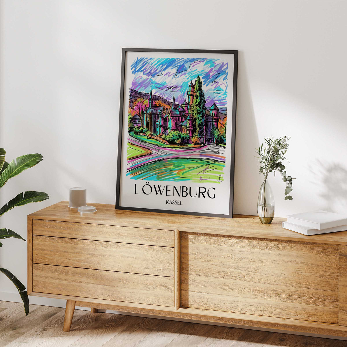 löwenburg-kassel-deutschland-poster-graffiti
