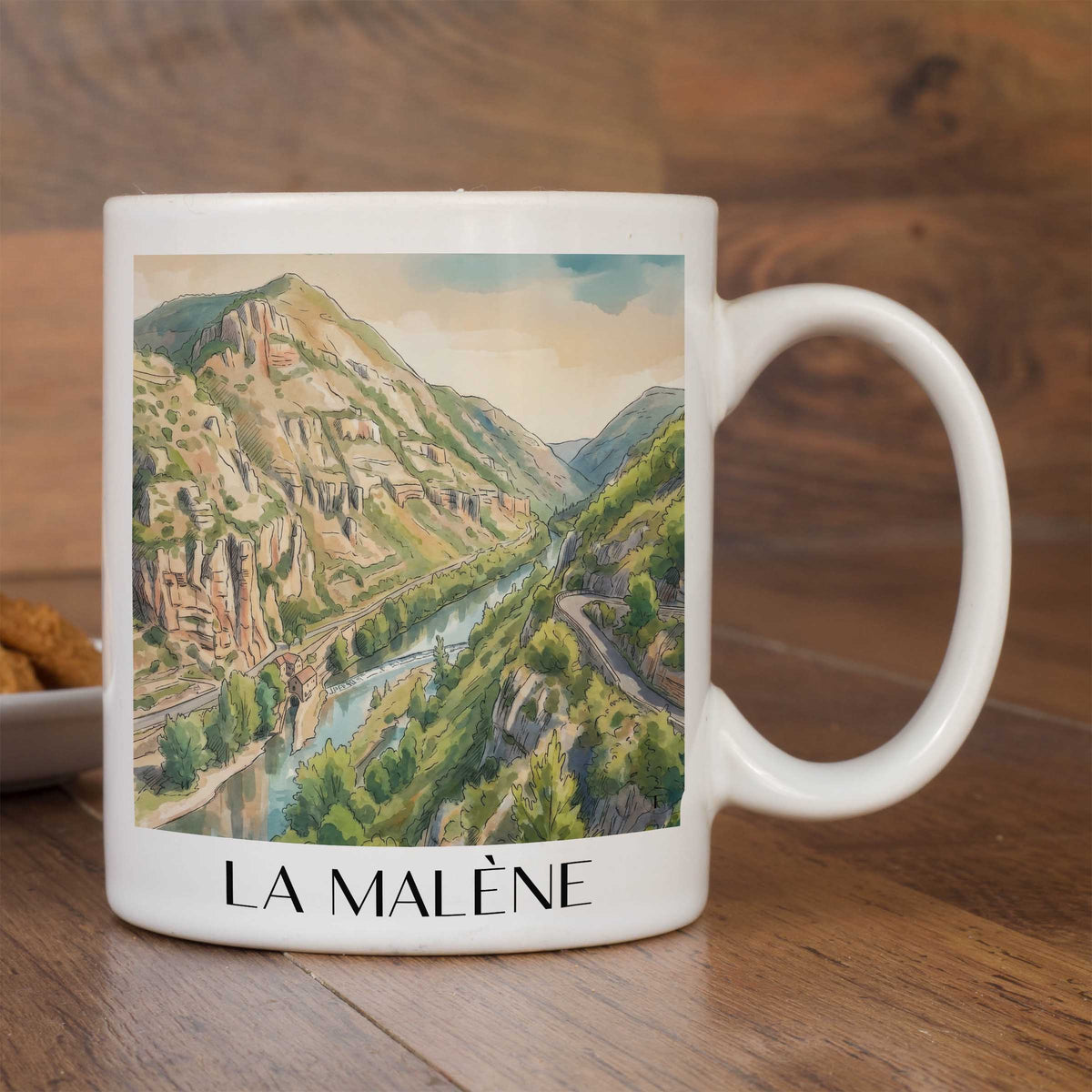 la-malène-gorges-du-tarn-frankreich-kaffeebecher-aquarell