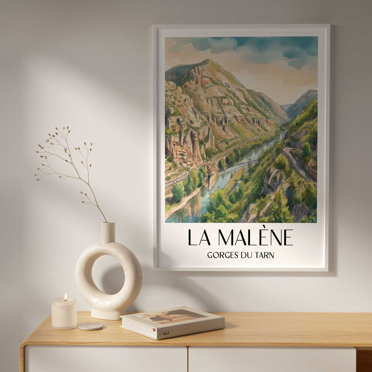 la-malène-gorges-du-tarn-frankreich-poster-aquarell