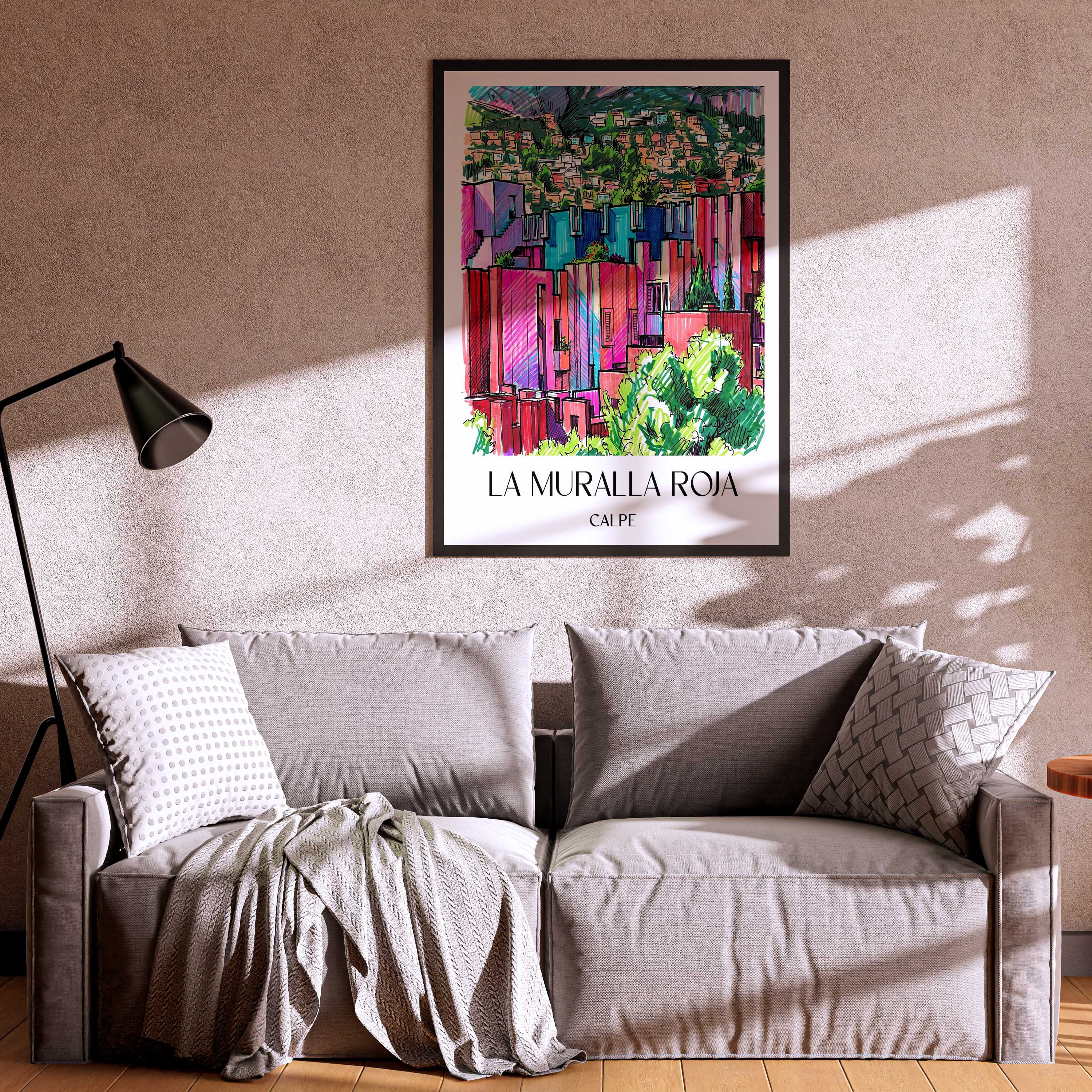 la-muralla-roja-calpe-spanien-poster-graffiti