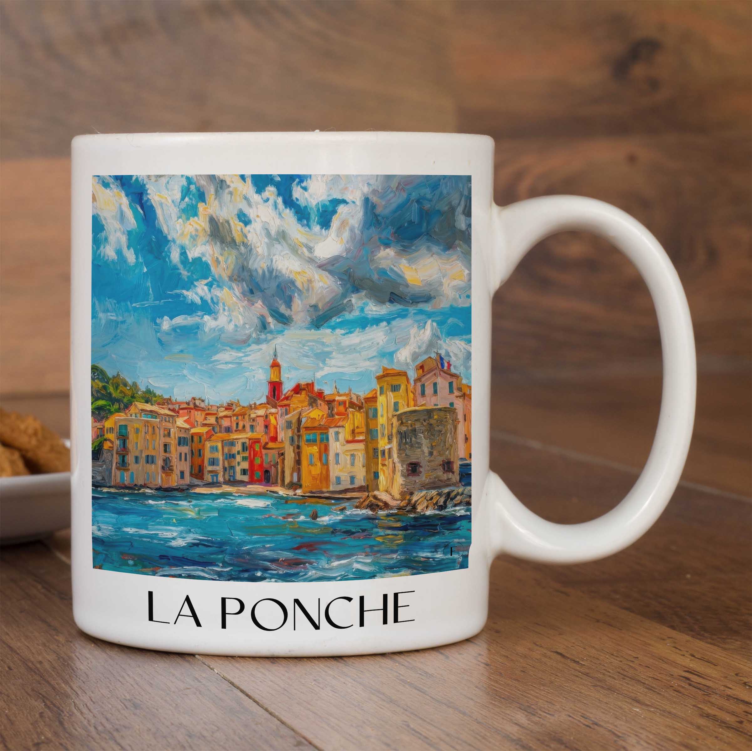 la-ponche-saint-tropez-frankreich-kaffeebecher-oil-painting-oelgemaelde