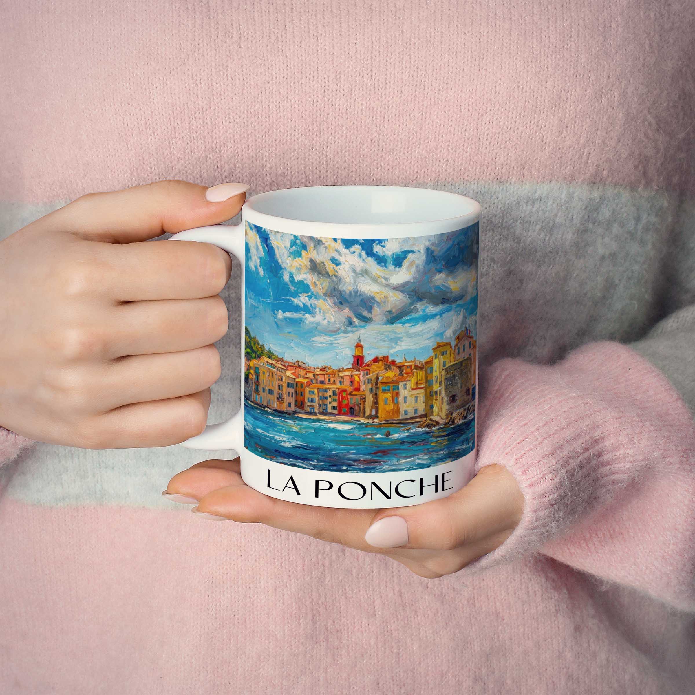 la-ponche-saint-tropez-frankreich-kaffeebecher-oil-painting-oelgemaelde